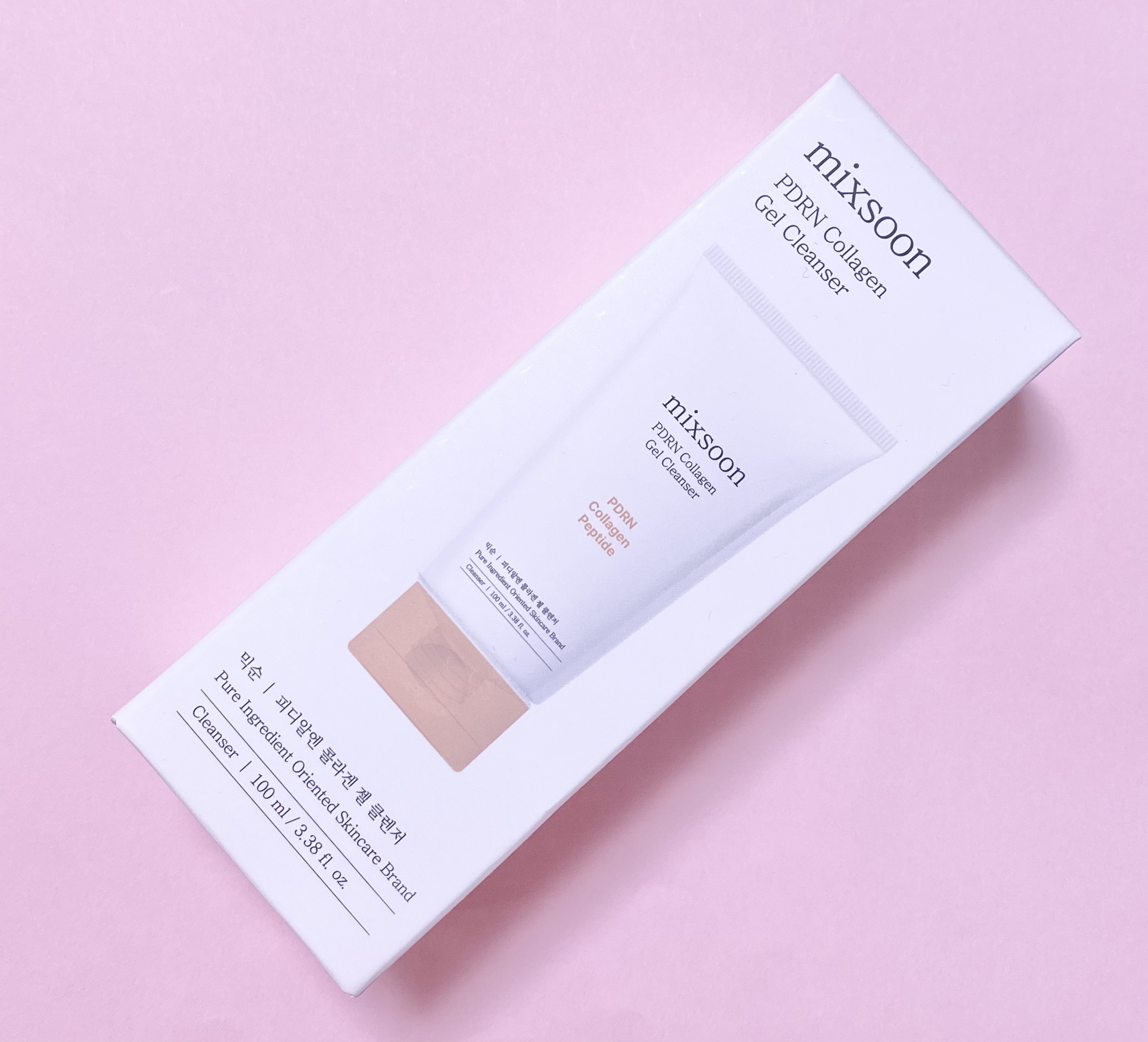 PDRN Collagen Gel Cleanser/mixsoon/洗顔フォームを使ったクチコミ（1枚目）