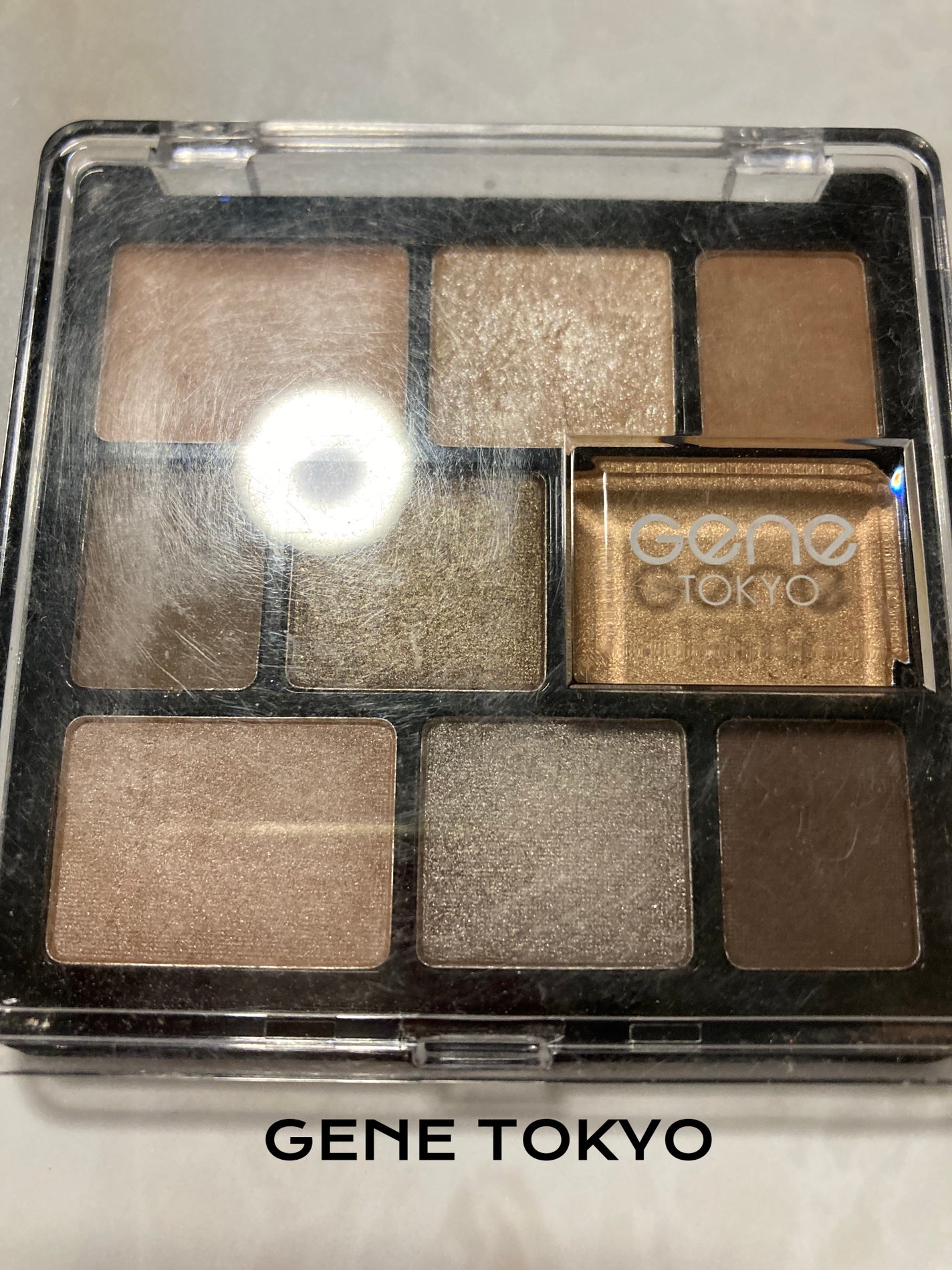 ムードアイシャドウパレット/GENE TOKYO/アイシャドウパレットを使ったクチコミ(1枚目)