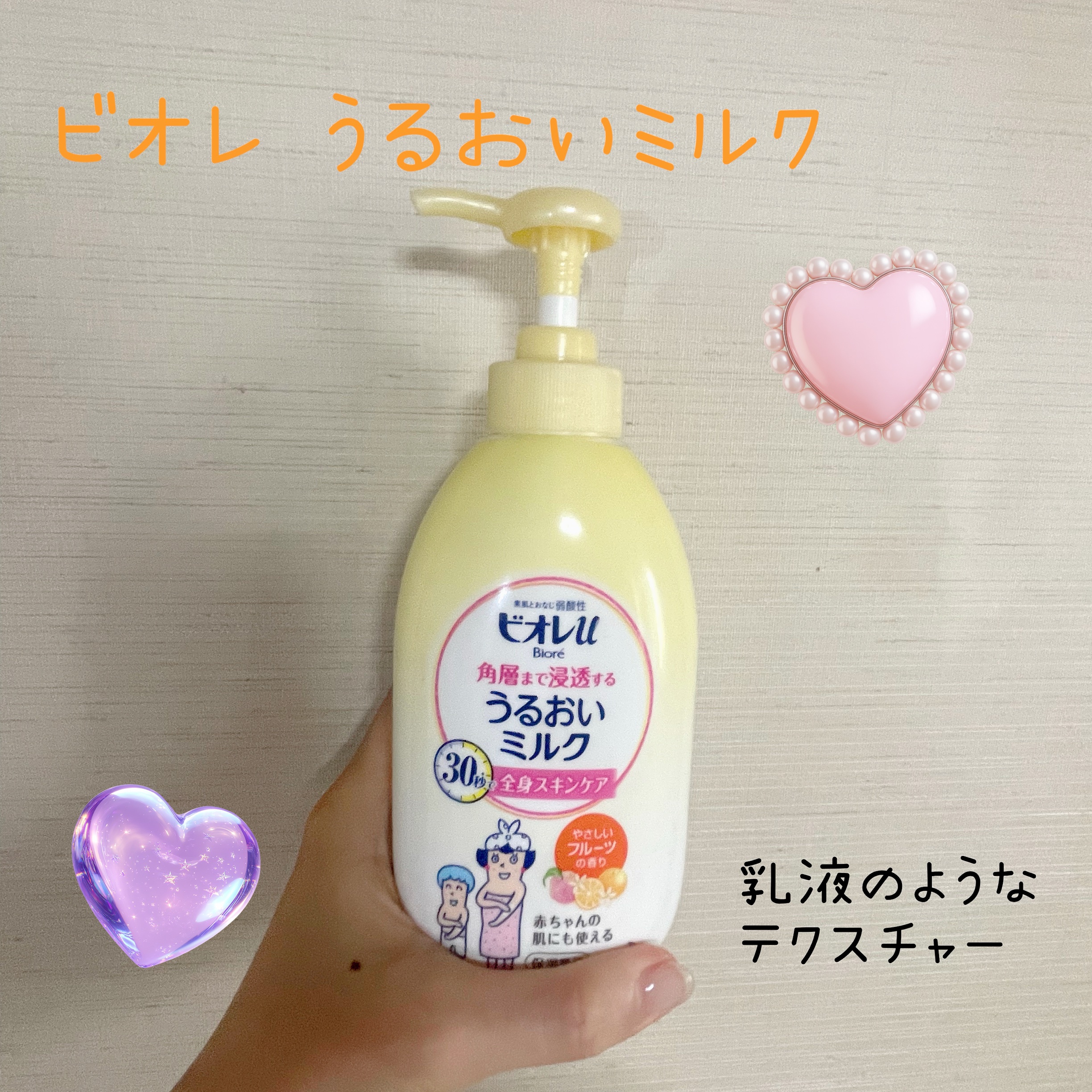 角層まで浸透する うるおいミルク 無香料 つめかえ用/ビオレu/ボディミルクを使ったクチコミ（1枚目）