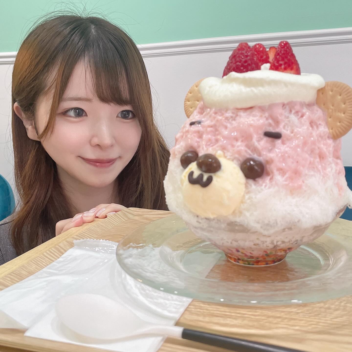 chiffon/meilly/ワンデー（１DAY）カラコンを使ったクチコミ（1枚目）