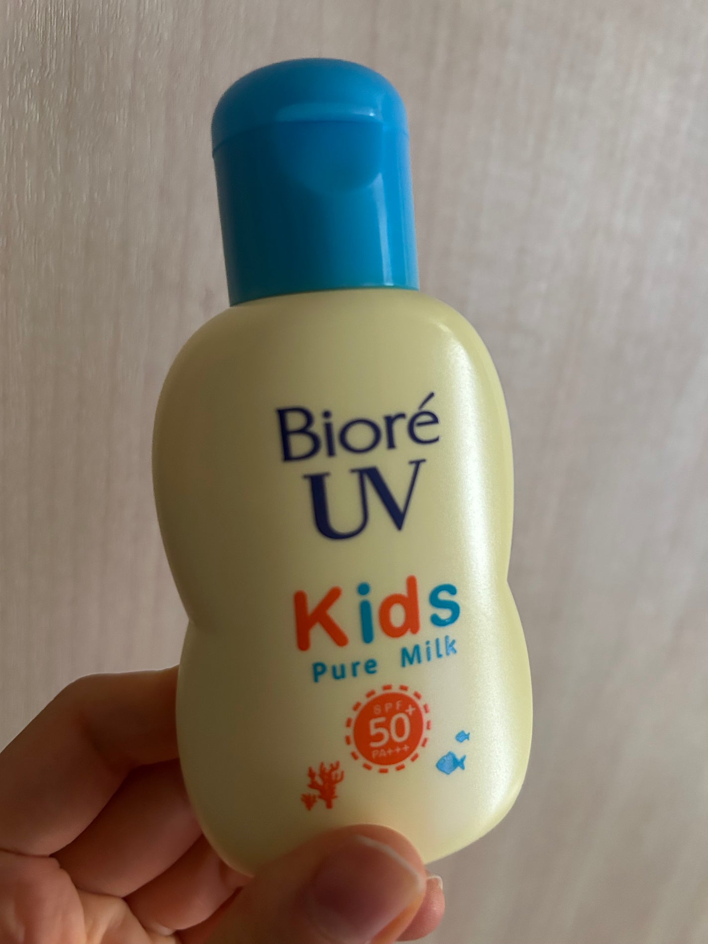 ビオレUV キッズピュアミルク/ビオレ/日焼け止めミルクを使ったクチコミ(1枚目)