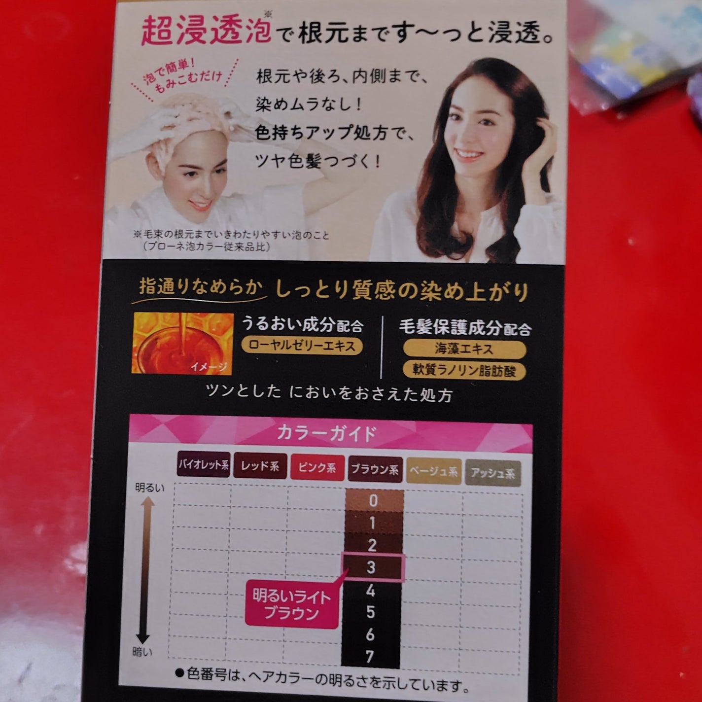 ひろぴこ on LIPS 「白髪が目立ち始めて、生え際もプリンになってきてしまったので、白..」(3枚目)