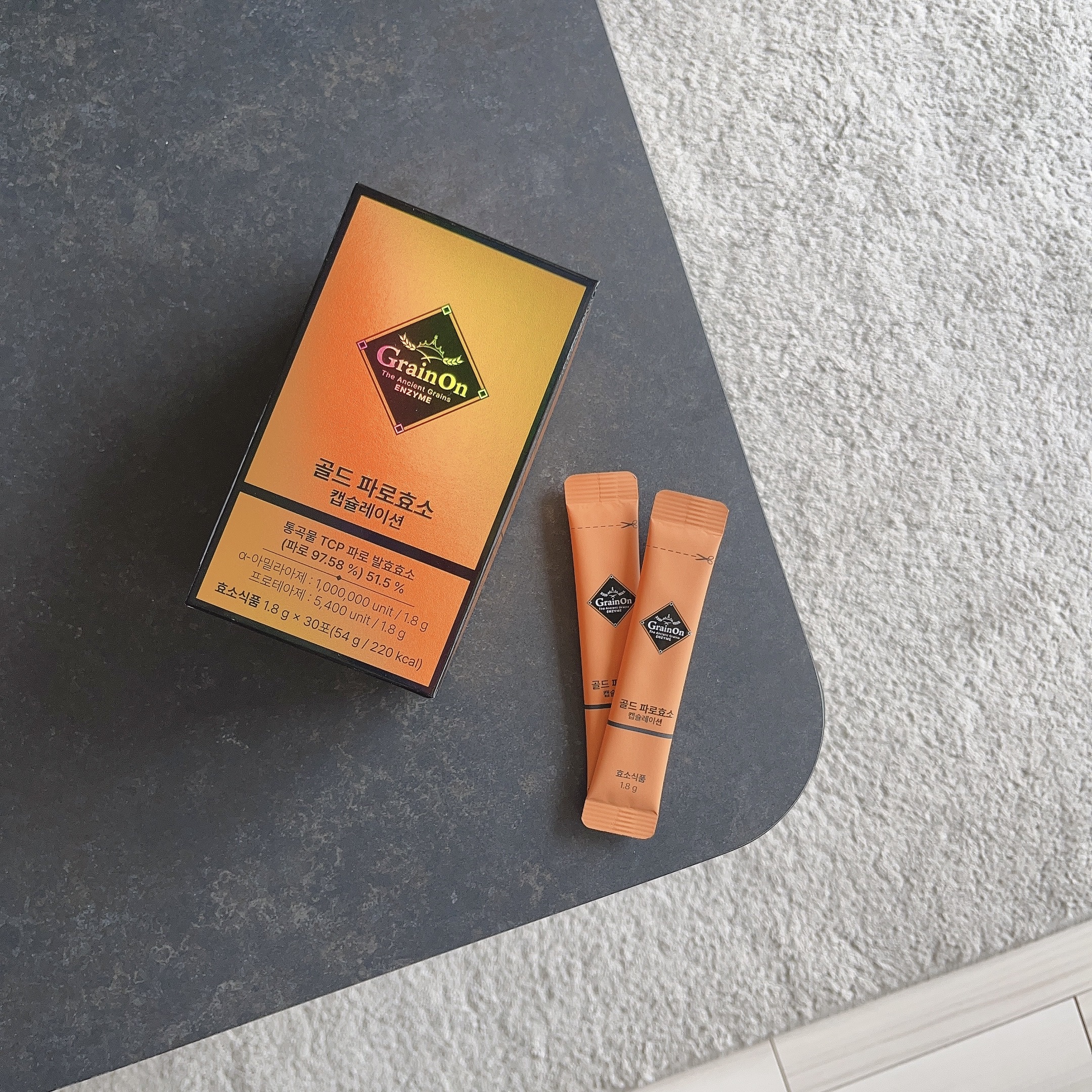 ゴールドファッロ酵素カプセレーション/Grain On/健康サプリメントを使ったクチコミ（1枚目）