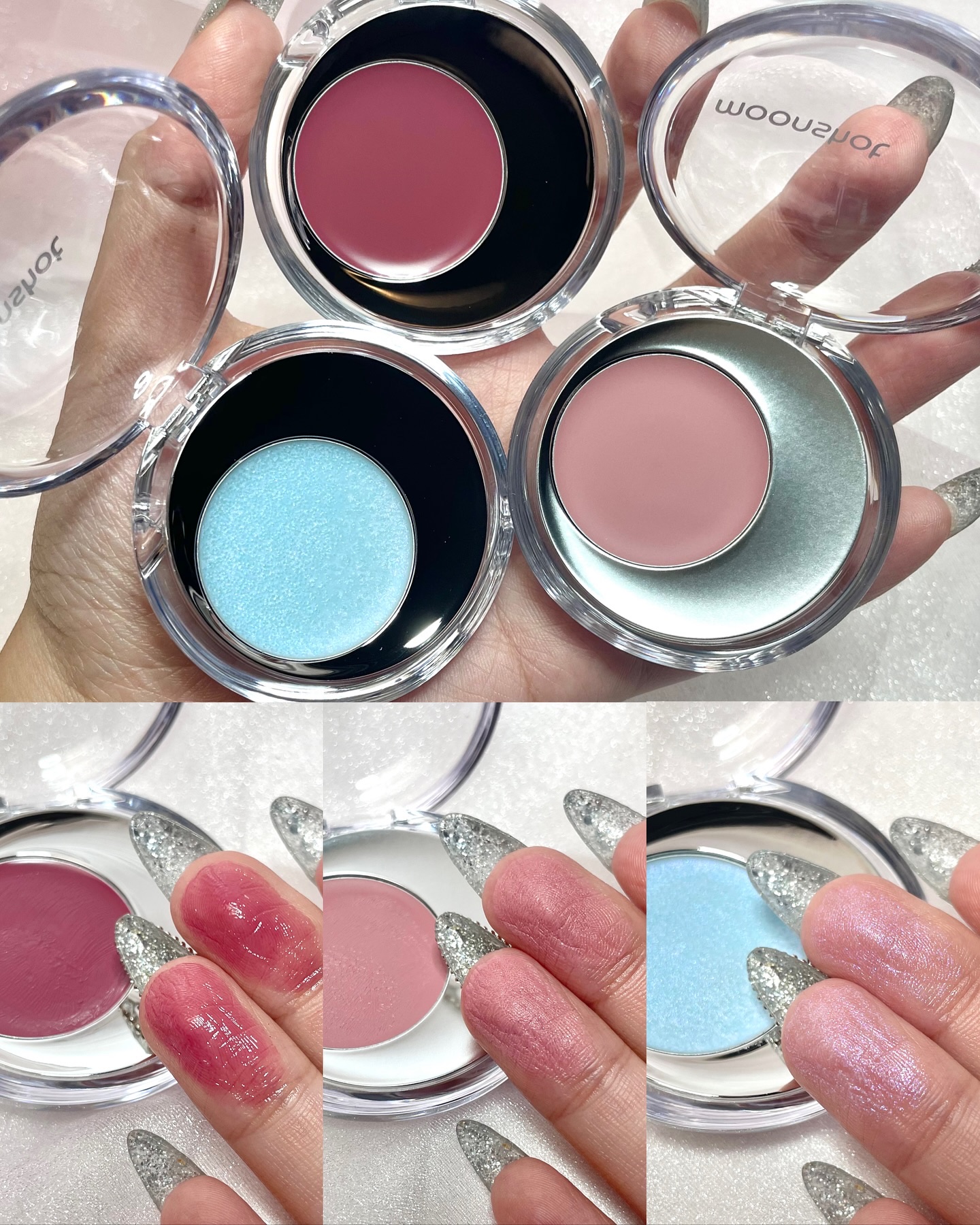 メルティングムードリップ&チーク/moonshot/ジェル・クリームチークを使ったクチコミ（3枚目）