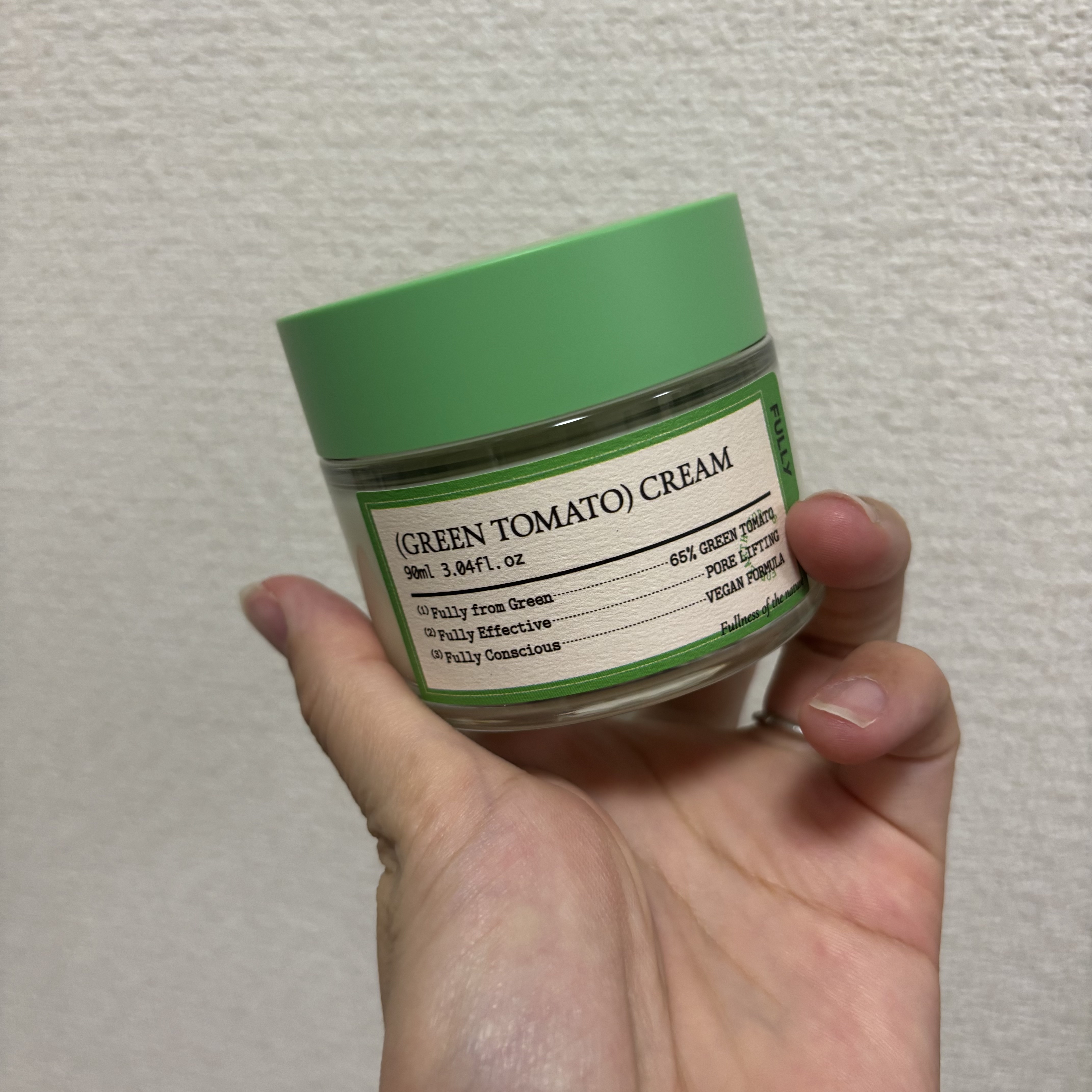 グリーントマトクリーム/FULLY/フェイスクリームを使ったクチコミ（1枚目）