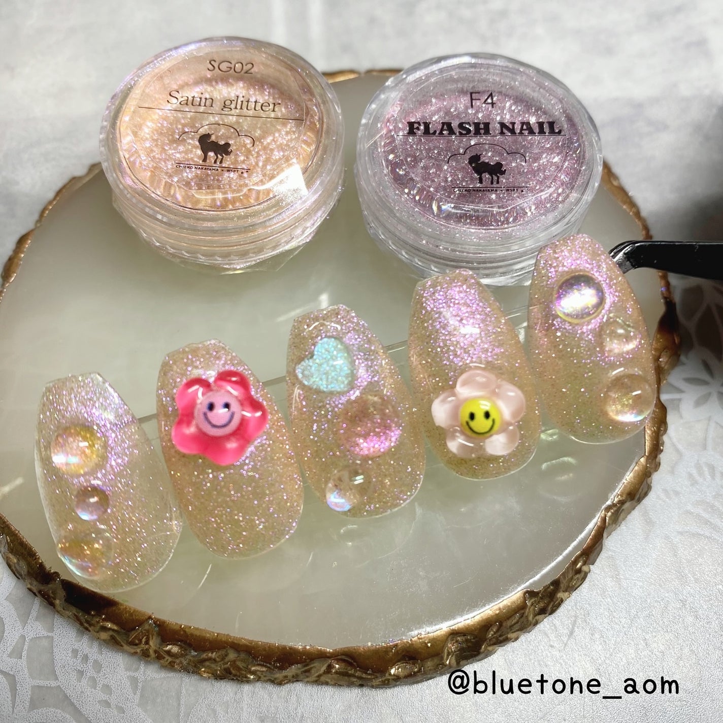 フラッシュパウダー/WSPT JAPAN/ネイル用品を使ったクチコミ(6枚目)