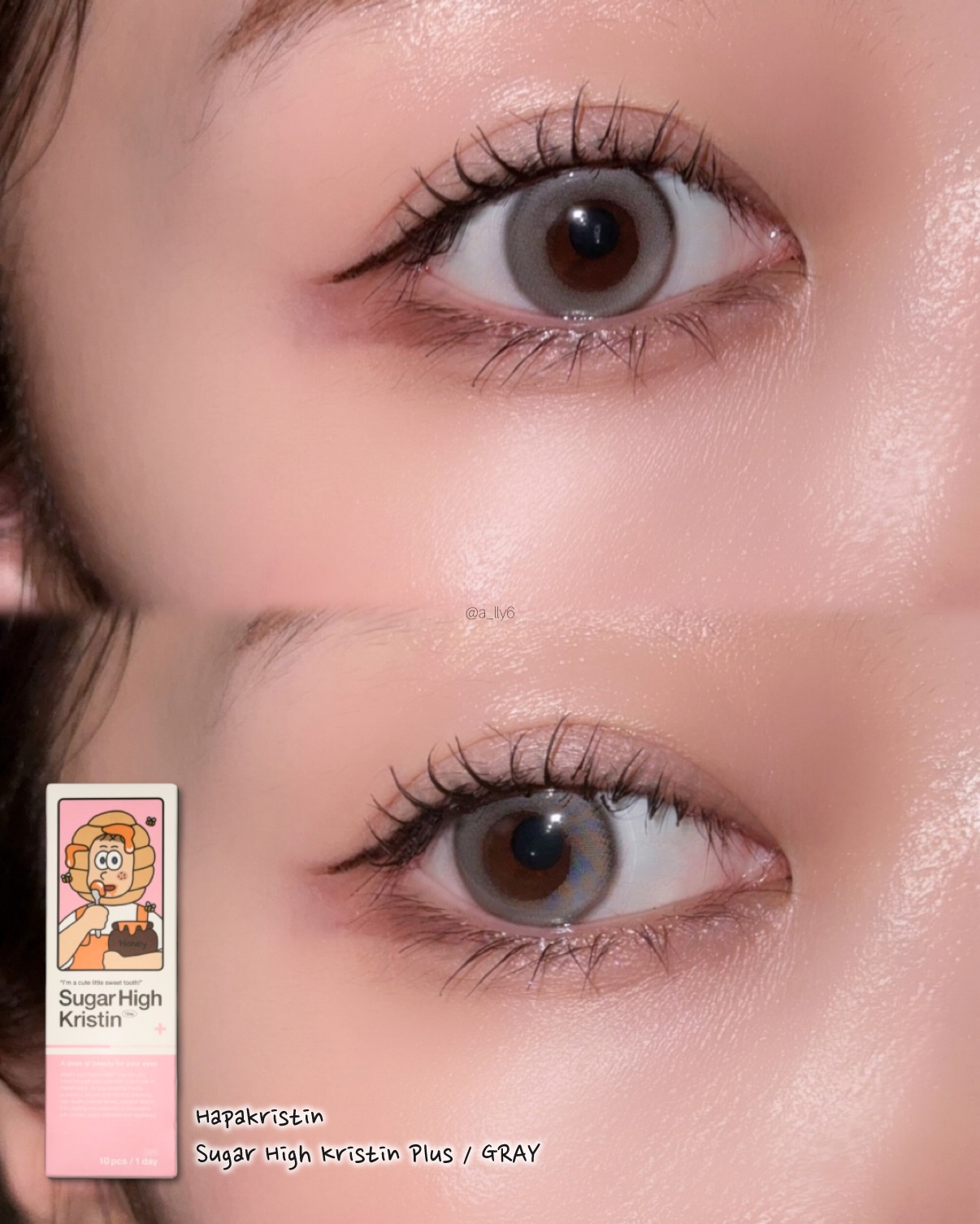 Suger High Kristin/Hapa kristin/カラーコンタクトレンズを使ったクチコミ（2枚目）