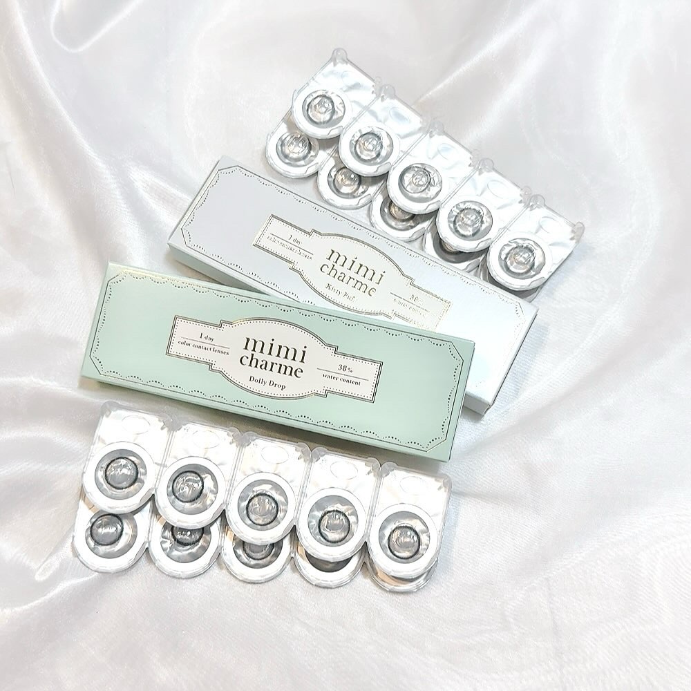 mimi charme 1day/mimi charme/ワンデー（１DAY）カラコンを使ったクチコミ（1枚目）