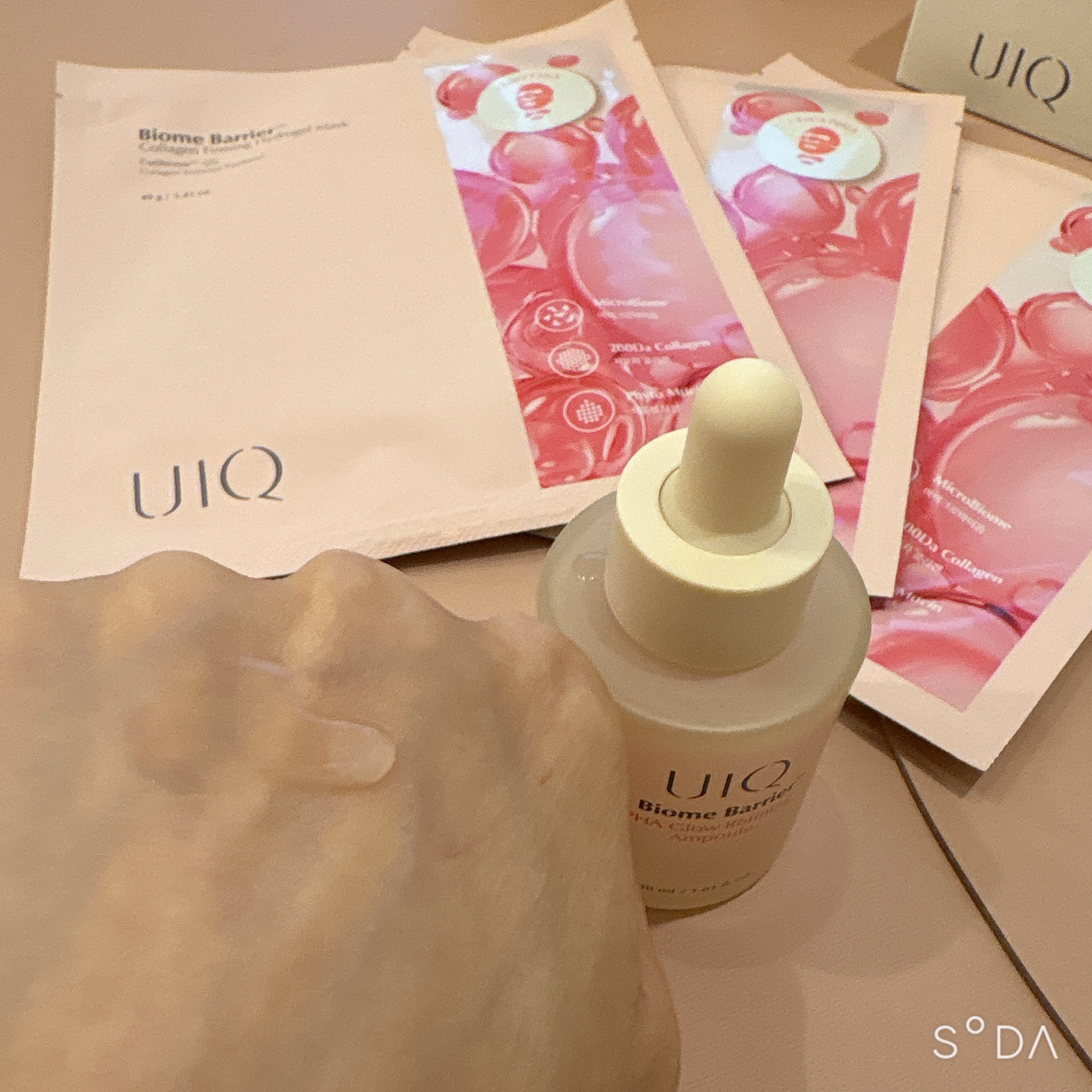 バイオームバリアPHAグローリファイニングアンプル/UIQ/美容液を使ったクチコミ（3枚目）