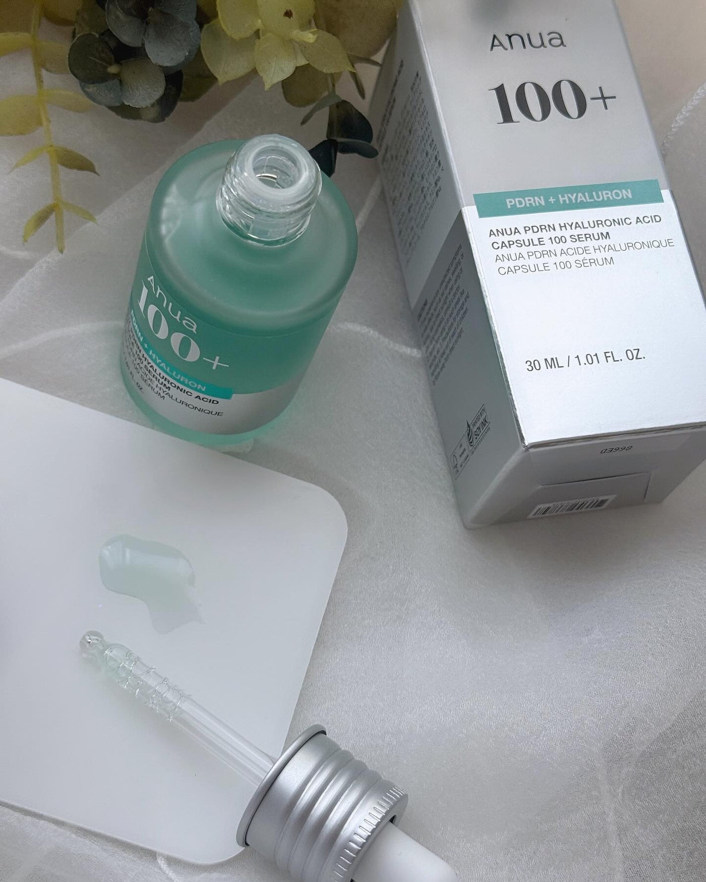 PDRNヒアルロン酸カプセル100セラム/Anua/美容液を使ったクチコミ(2枚目)