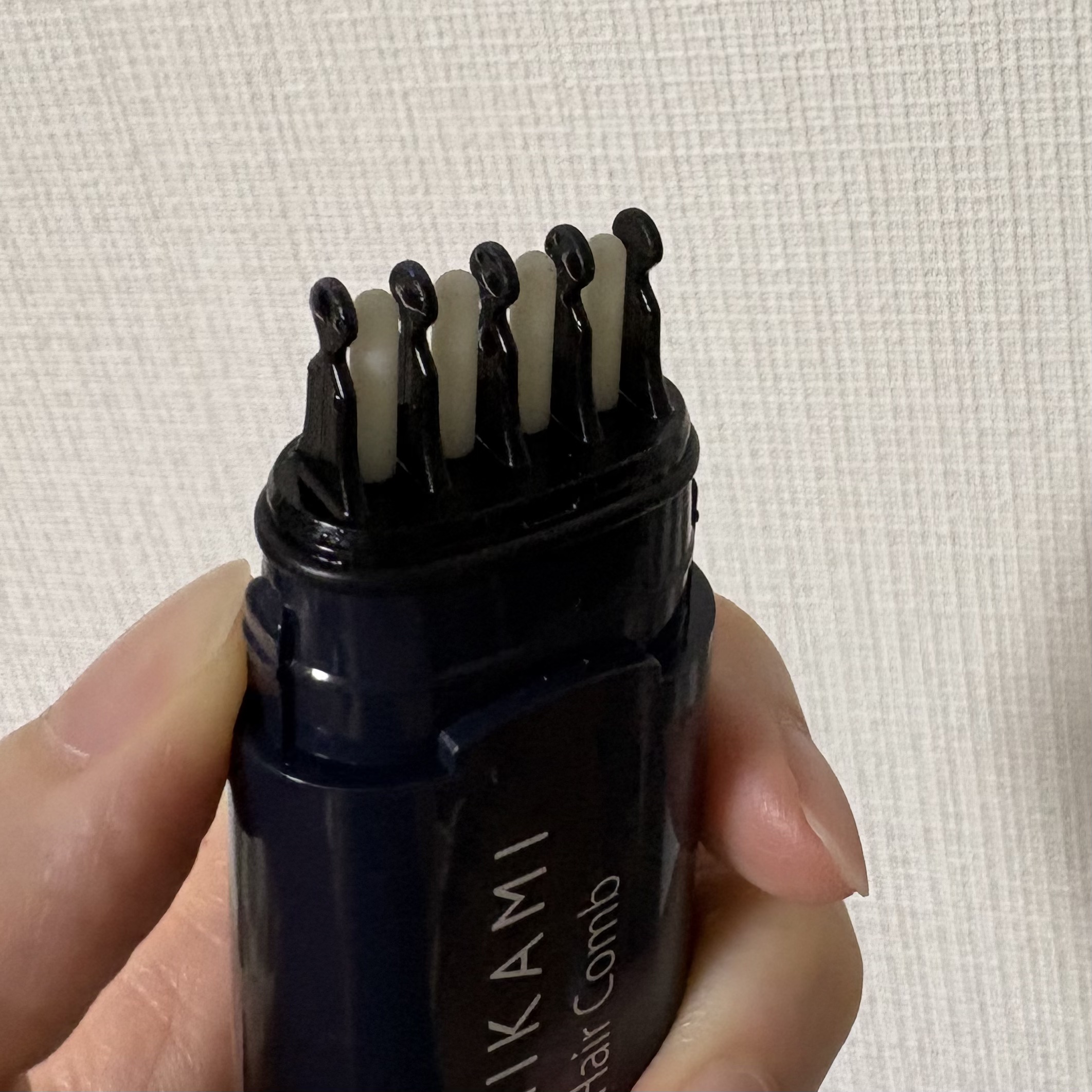 流し前髪キープコーム/いち髪/ヘアジェルを使ったクチコミ（2枚目）