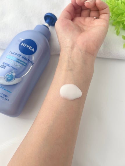 【医薬部外品】ニベア ルーセントビューティ シルクブライトニング ブライトニング美容液ボディミルク/ニベア/ボディミルクを使ったクチコミ(2枚目)