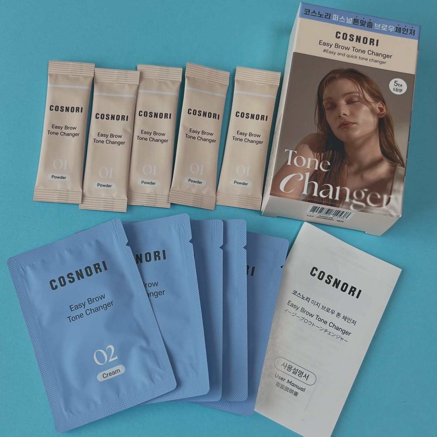 イージーブロウトーンチェンジャー/COSNORI/その他アイブロウを使ったクチコミ（2枚目）