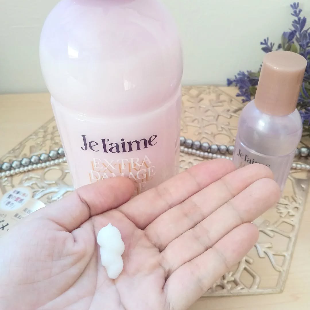 ジュレーム レイヤード シャンプー/ヘアトリートメント （エクストラダメージケア）/Je l'aime/市販シャンプーを使ったクチコミ（3枚目）