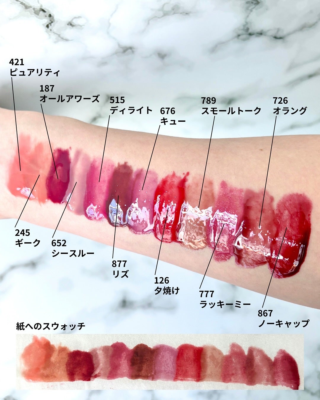 アンシーン バルーンティント/Oddtype/リップティントを使ったクチコミ(3枚目)