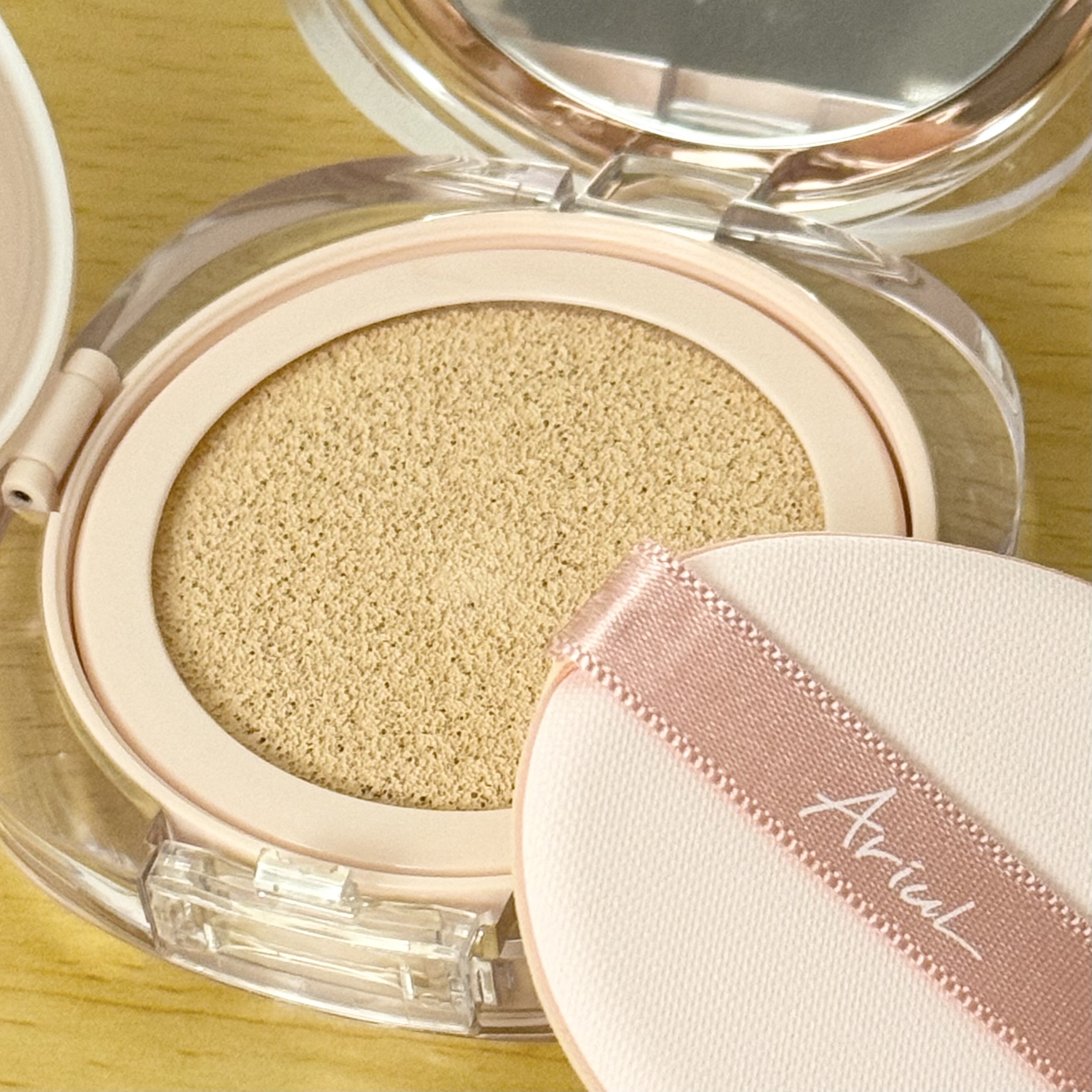 アリウル インクフェザーカバーラスティングクッション/Ariul/クッションファンデーションを使ったクチコミ（2枚目）