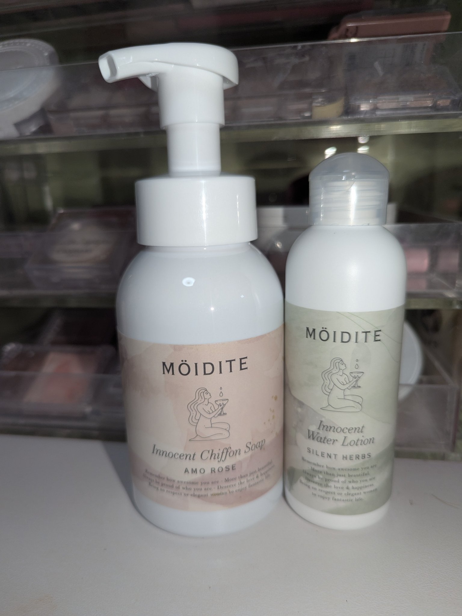 イノセントシフォンソープ アモーローズ /MOIDITE/デリケートゾーンケアを使ったクチコミ（2枚目）