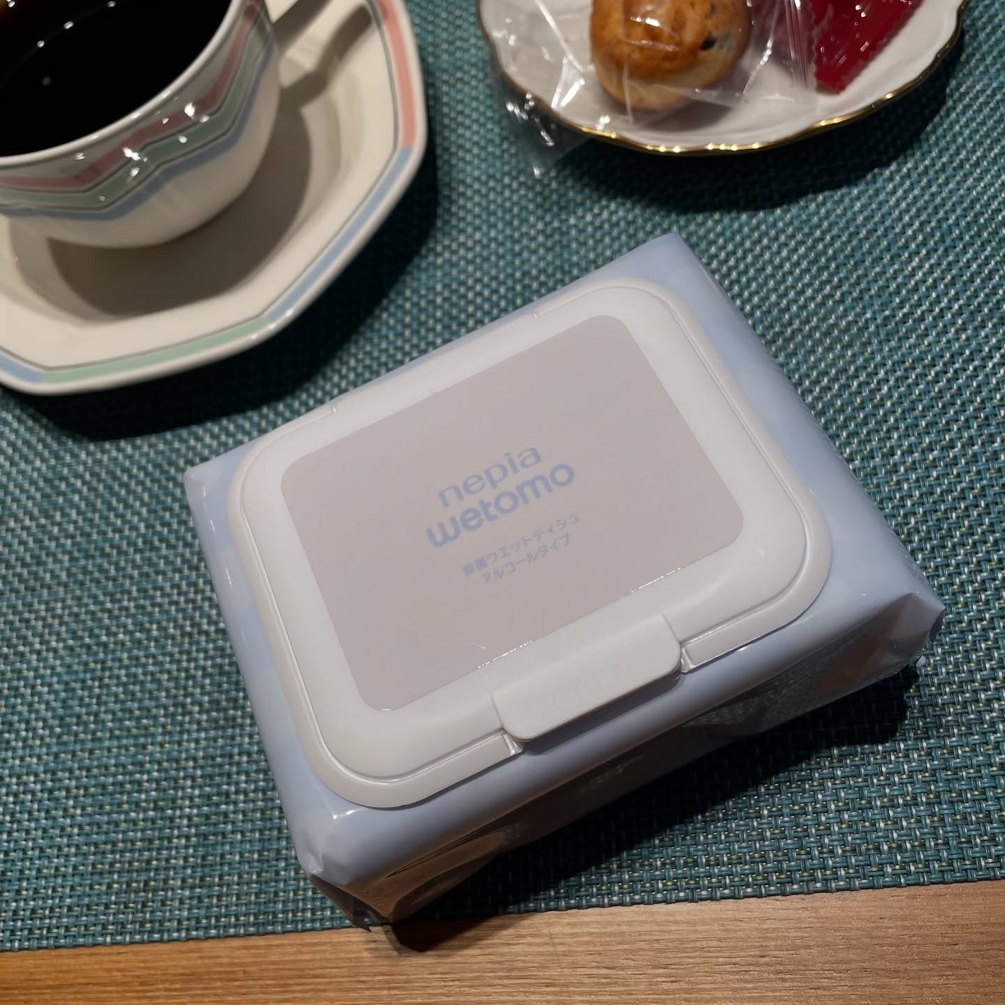 ネピア wetomo 除菌ウエットティシュ アルコールタイプ/ネピア/ティッシュを使ったクチコミ(5枚目)