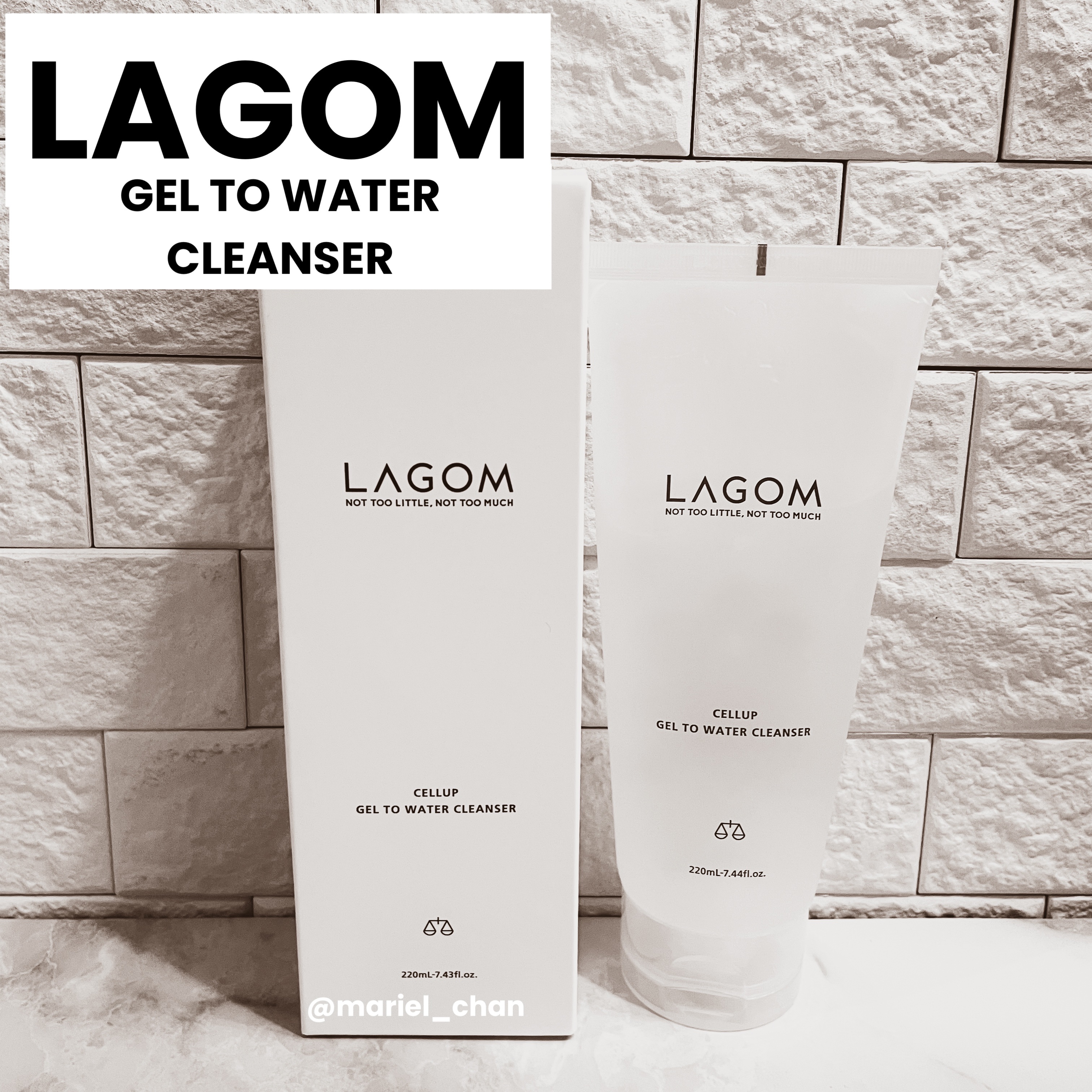 LAGOM
ジェルトゥウォーター クレンザー

220ml/¥2,310 
メガ割価格¥3,360(2本で😳)

2025SSのドンコスで最初いただき、とても良くてそこからリピート✨

ずっと、知ってはいたけどジェルは洗浄