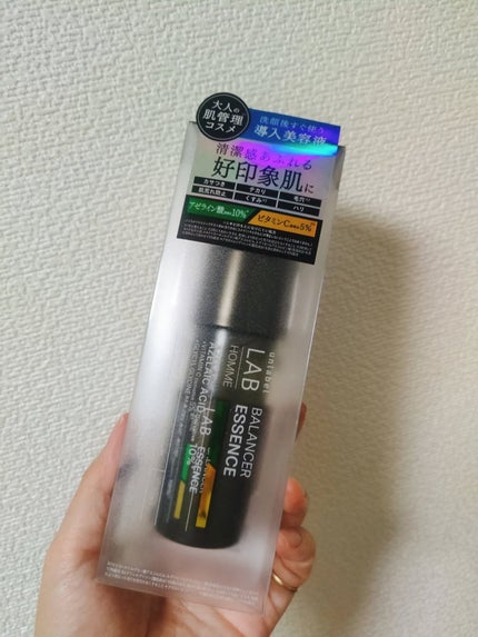 アンレーベル ラボ オム AZ バランサー エッセンス/unlabel/美容液を使ったクチコミ(2枚目)