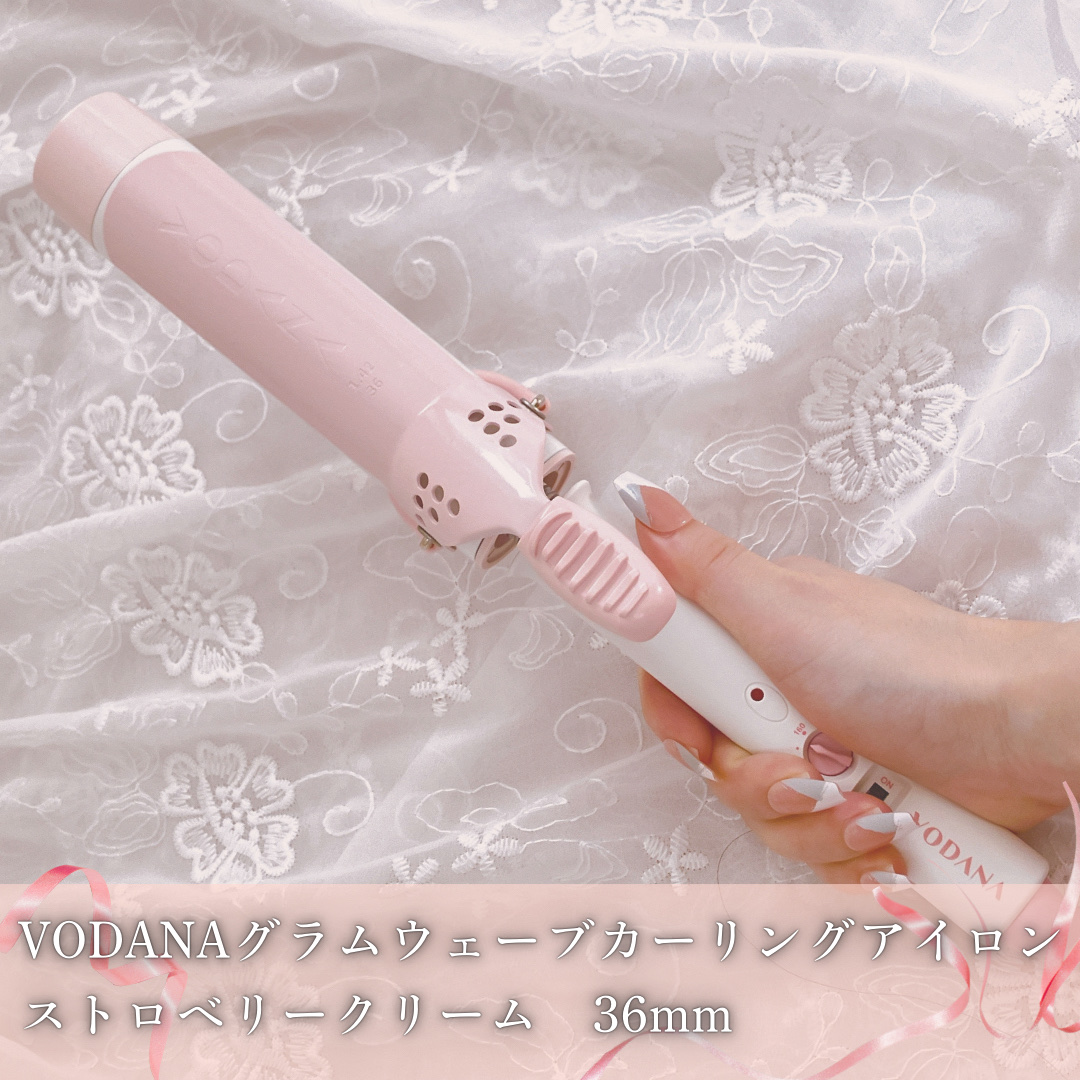 グラムウェーブ カーリングアイロン 36mm/40mm/VODANA (ボダナ)/カールアイロンを使ったクチコミ（2枚目）