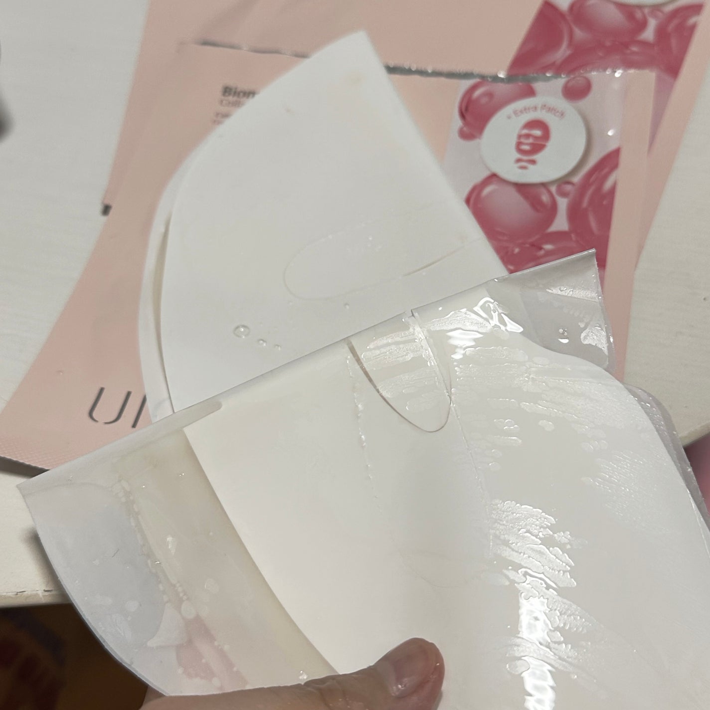 バイオームバリア コラーゲンファーミング ハイドロゲルマスク/UIQ/シートマスク・パックを使ったクチコミ(2枚目)