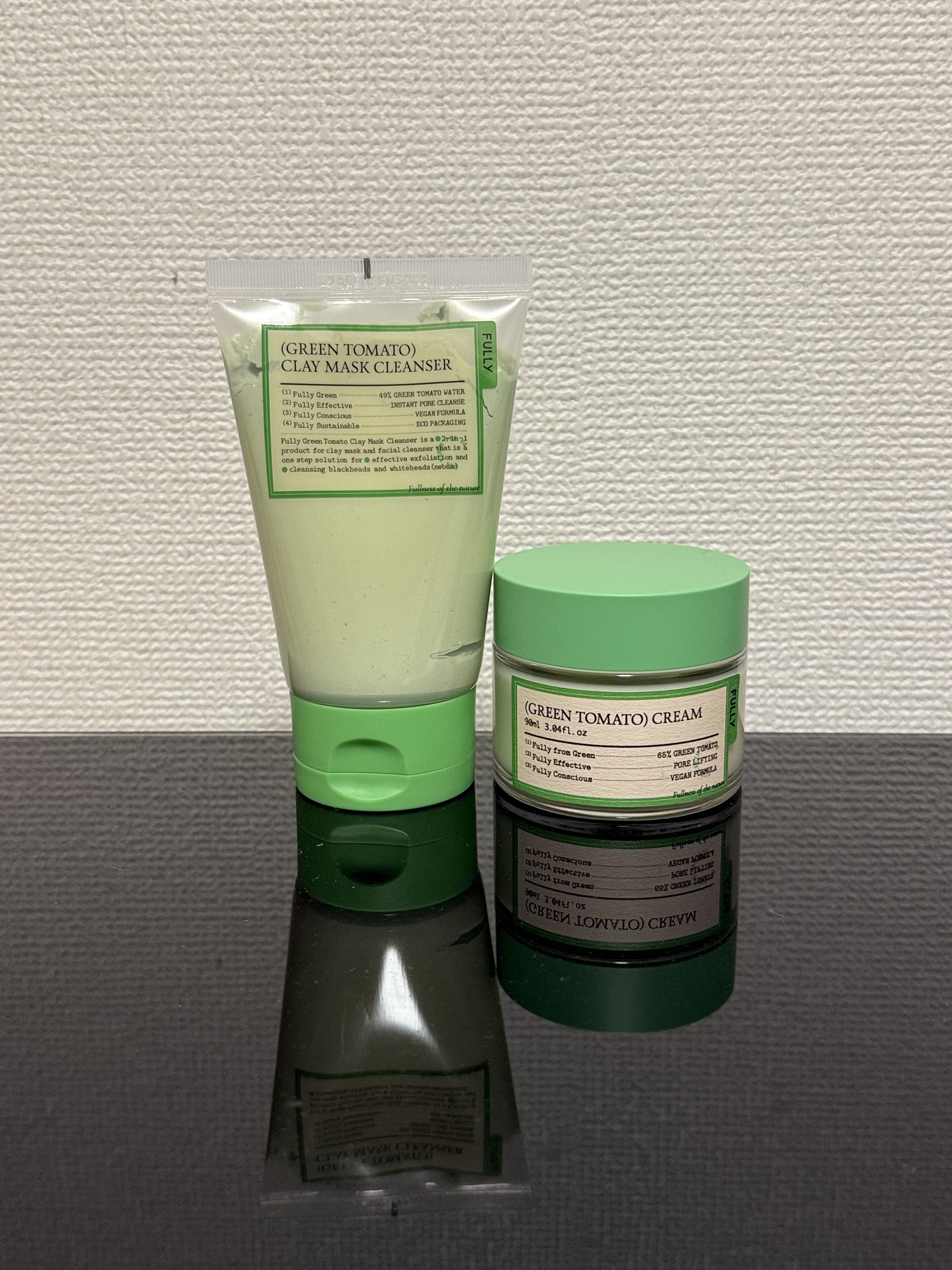 グリーントマトクレイマスククレンザー/FULLY/洗い流すパック・マスクを使ったクチコミ（1枚目）