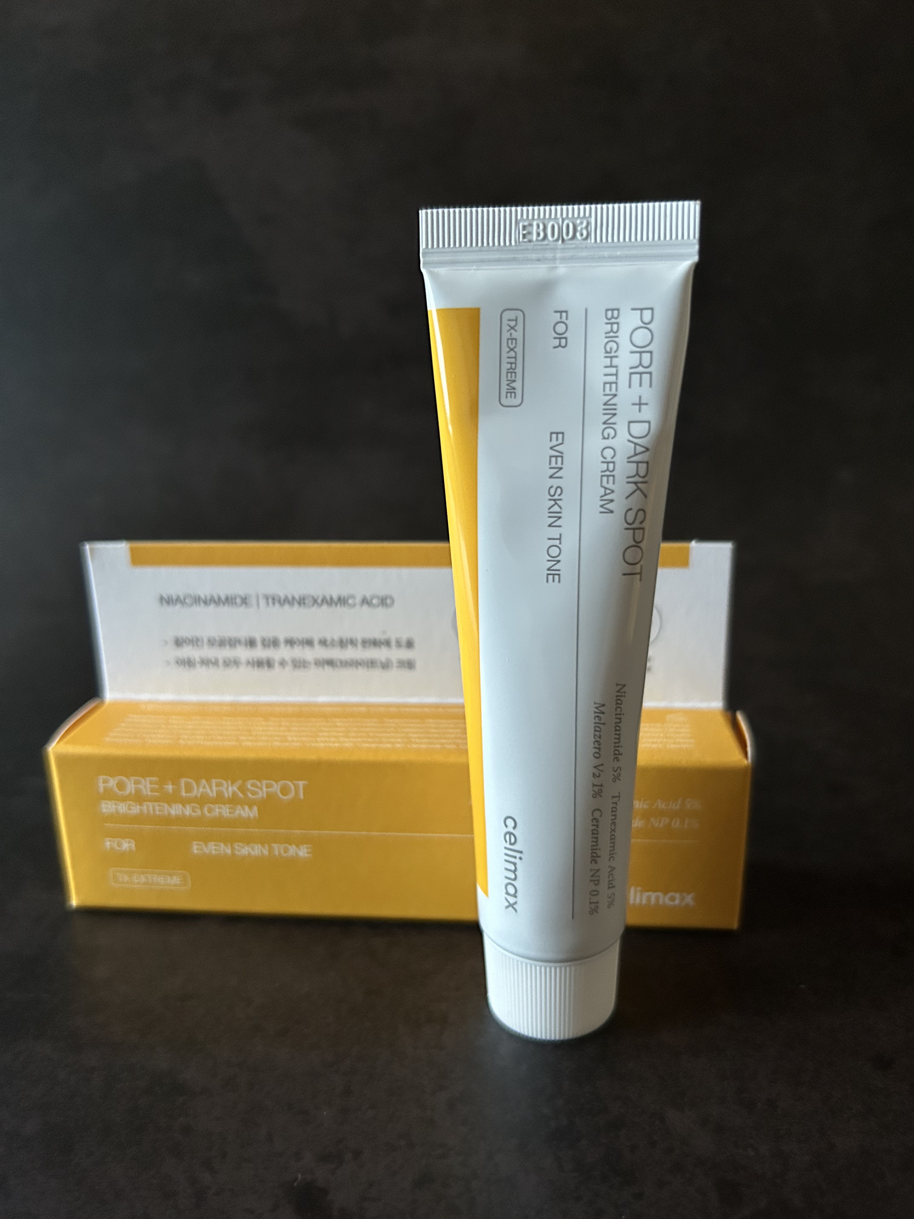 ポアブライトニングシミケアクリーム/celimax/フェイスクリームを使ったクチコミ（1枚目）