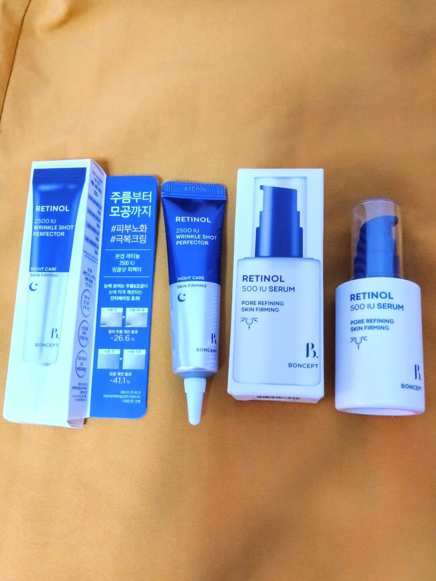 レチノール2500IUリンクルショットパーフェクター/BONCEPT/美容液を使ったクチコミ（2枚目）