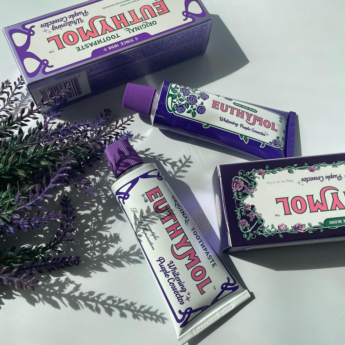 ホワイトニングパープルコレクター歯磨き粉/EUTHYMOL/その他を使ったクチコミ（1枚目）