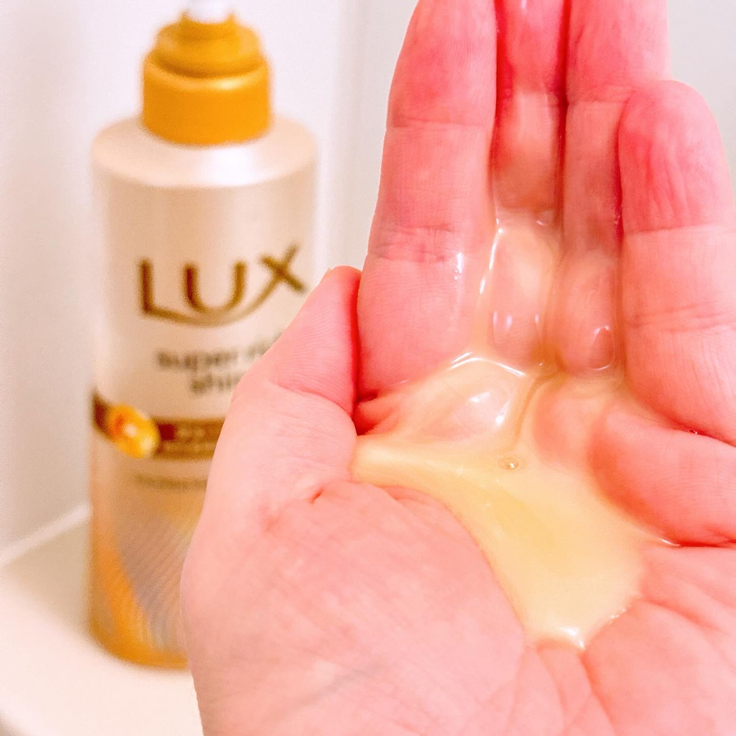 スーパーリッチシャイン ダメージリペア 補修シャンプー / 補修コンディショナー/LUX/市販シャンプーを使ったクチコミ（2枚目）