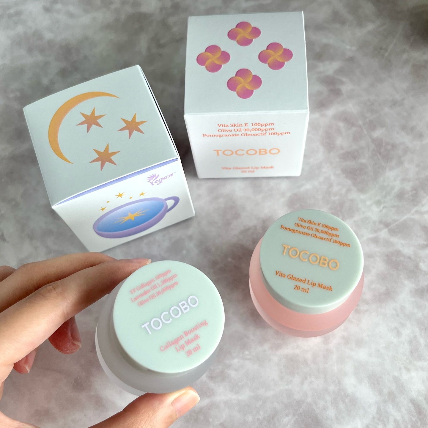 ビタグレーズドリップマスク/TOCOBO/リップマスクを使ったクチコミ（1枚目）