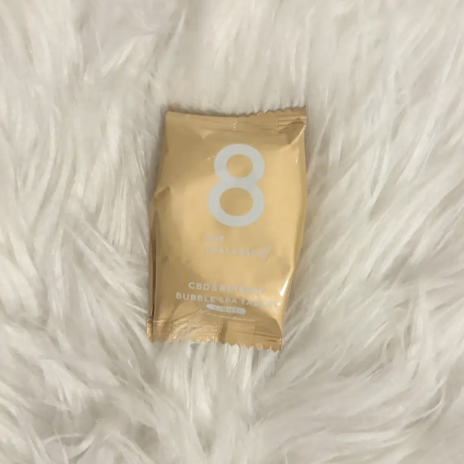 エイトザタラソ エイトザタラソ ユー CBD＆リトリート バブルスパ タブレット入浴料 ライト キンモクセイの香りのクチコミ「エイトザタラソ
エイトザタラソ ユー CBD＆リトリート バブルスパ タブレット入浴料 ライト.....」（1枚目）