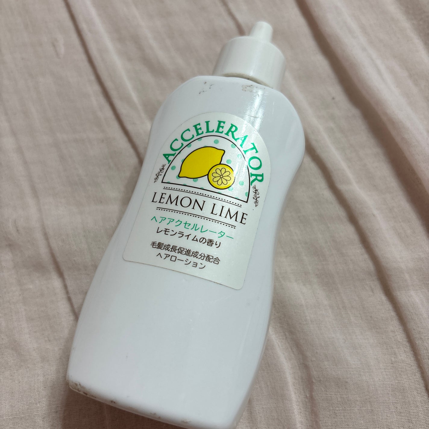 ヘアアクセルレーター レモンライムの香り/加美乃素本舗/頭皮ローションを使ったクチコミ(1枚目)