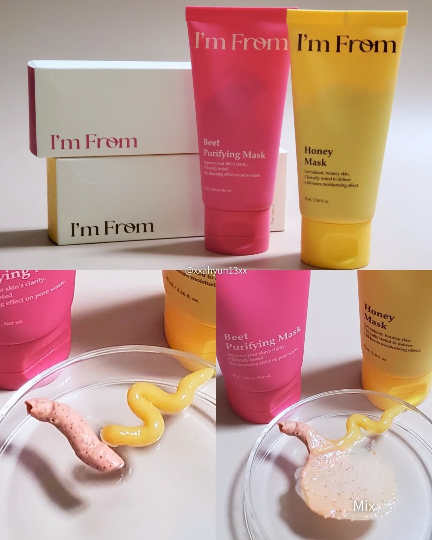 ビーツピュリファイングフェイスマスク/I'm from/洗い流すパック・マスクを使ったクチコミ（2枚目）