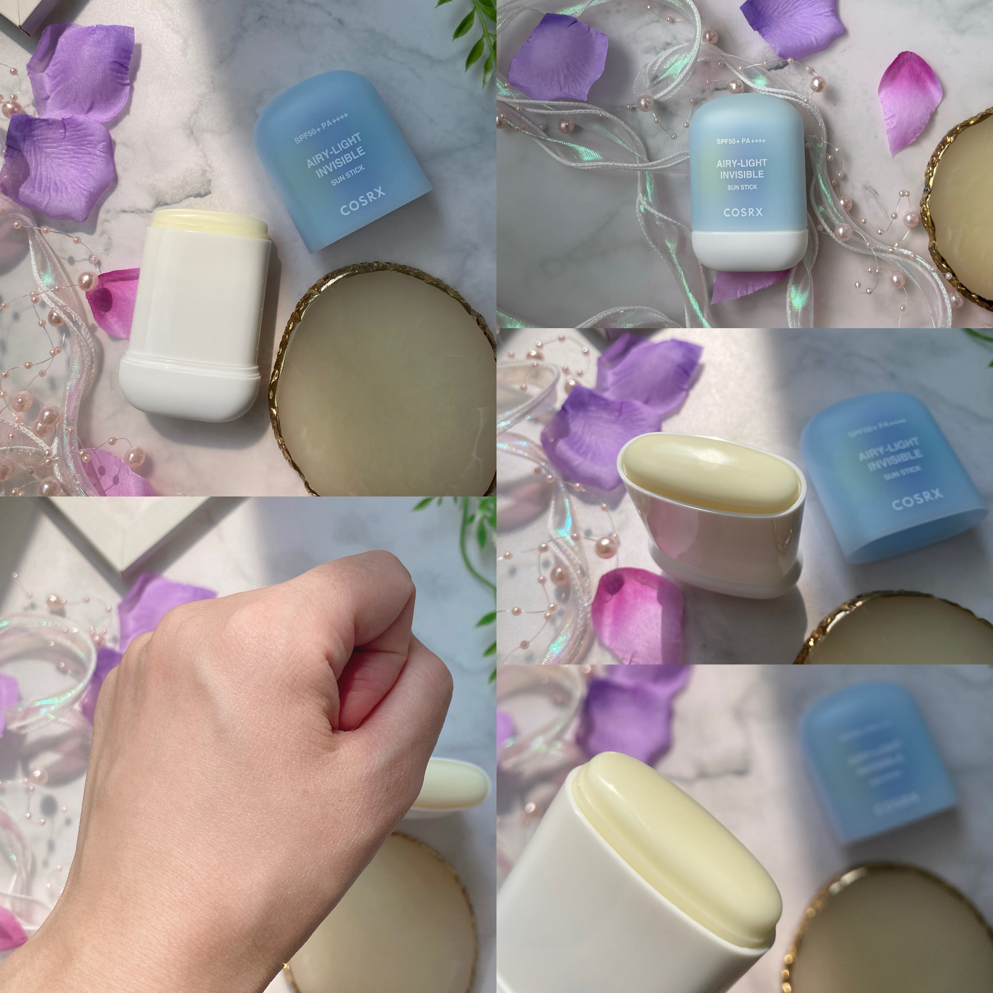 エアリーライト 透明UVスティック/COSRX/日焼け止めスティックを使ったクチコミ（3枚目）