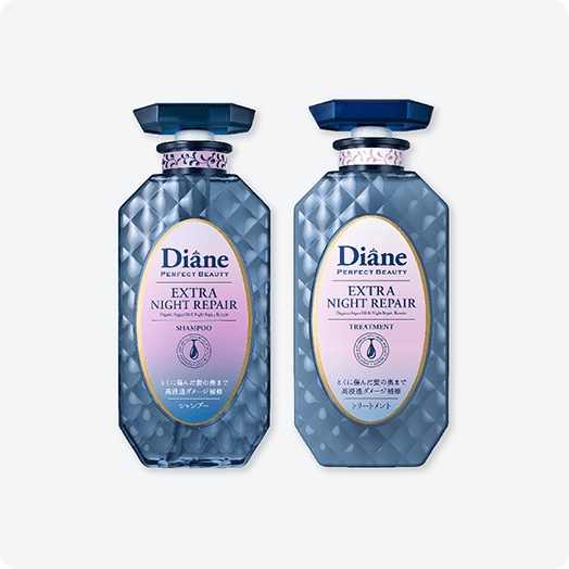 エクストラナイトリペア シャンプー＆トリートメント/ダイアン/市販シャンプーを使ったクチコミ（1枚目）