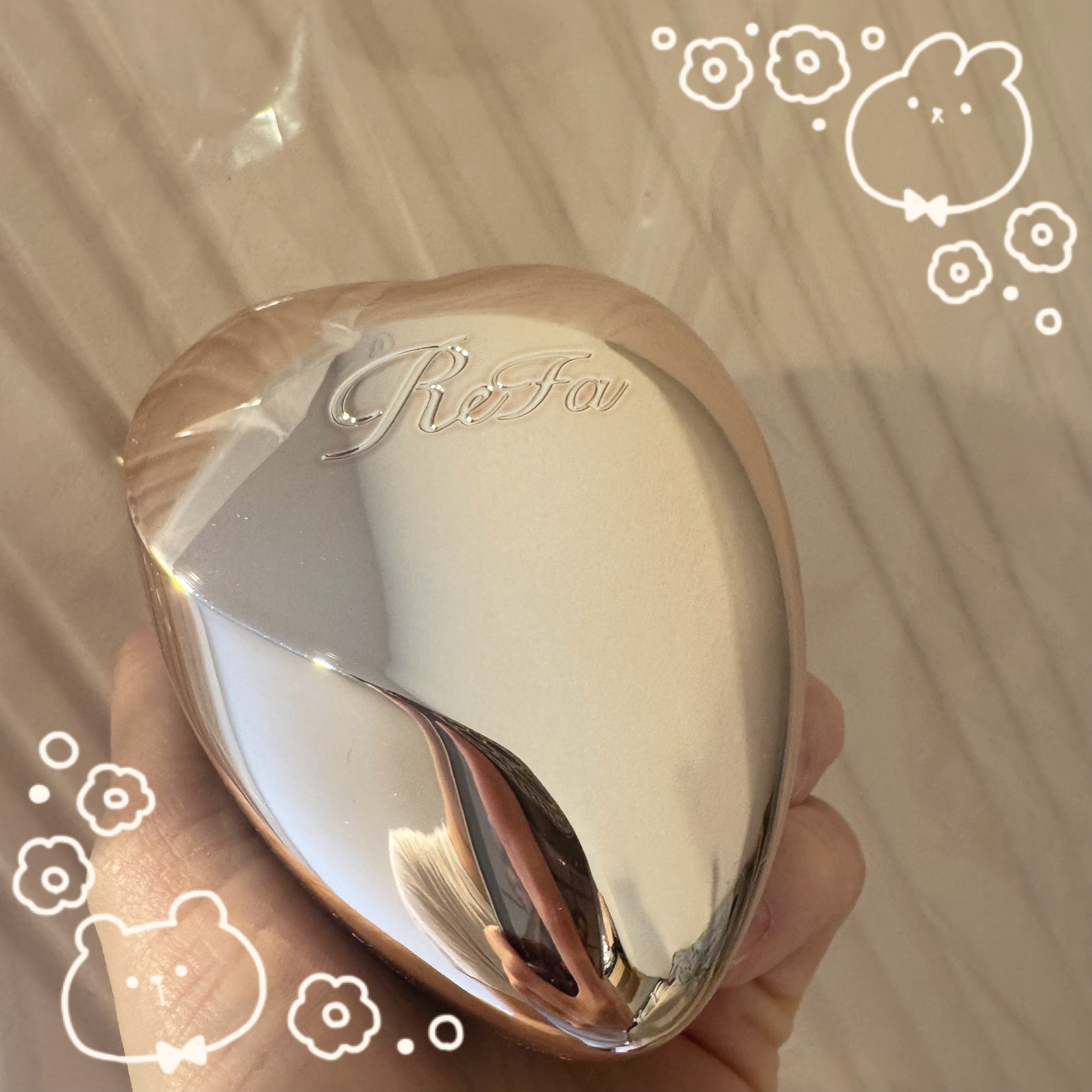 リファ ハートブラシ/ReFa/頭皮ケアを使ったクチコミ（1枚目）