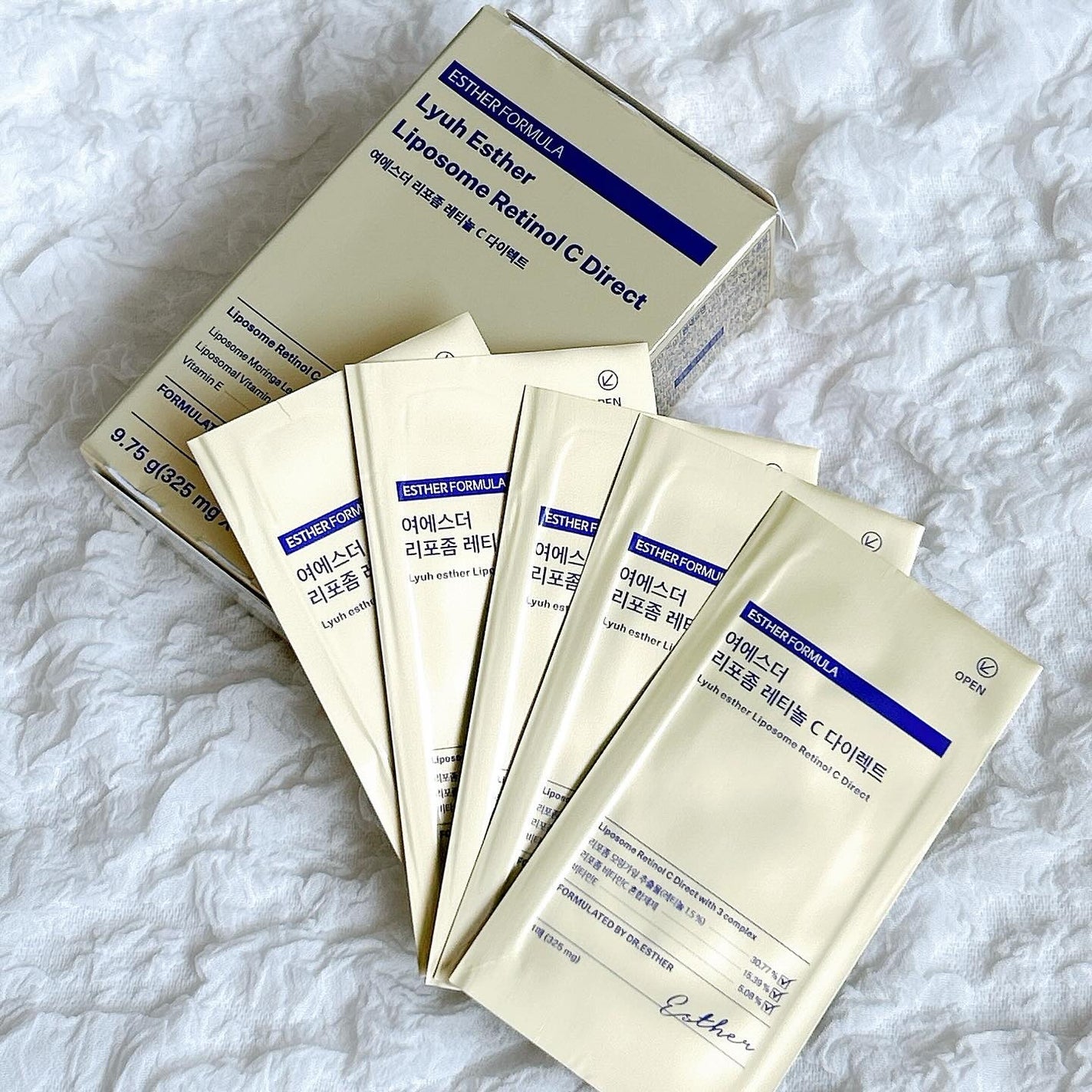 ヨエスターリポソームレチノールCダイレクトフィルム/ESTHER FORMULA/美容サプリメントを使ったクチコミ(1枚目)