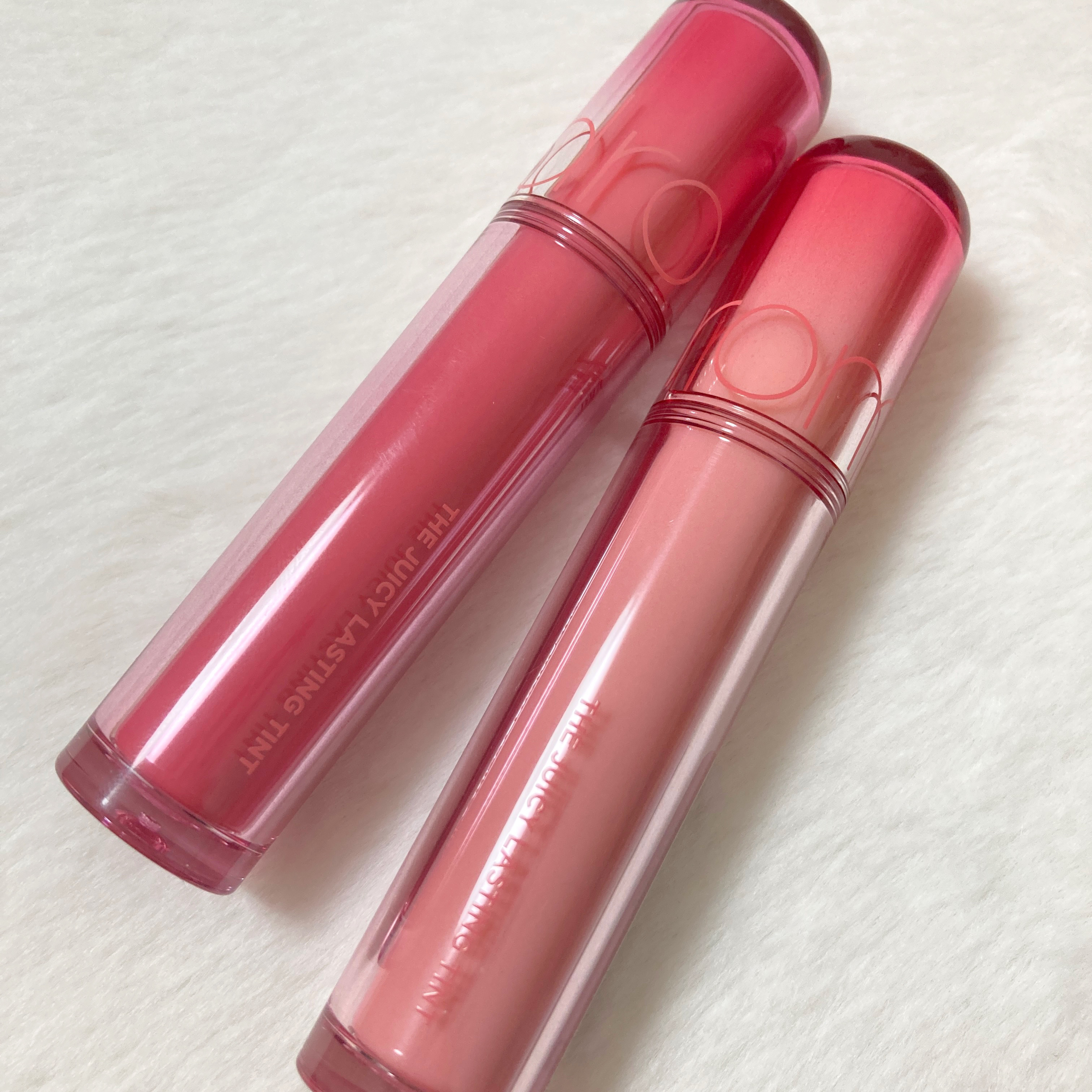 ザ ジューシーラスティングティント/rom&nd/リップティントを使ったクチコミ（1枚目）