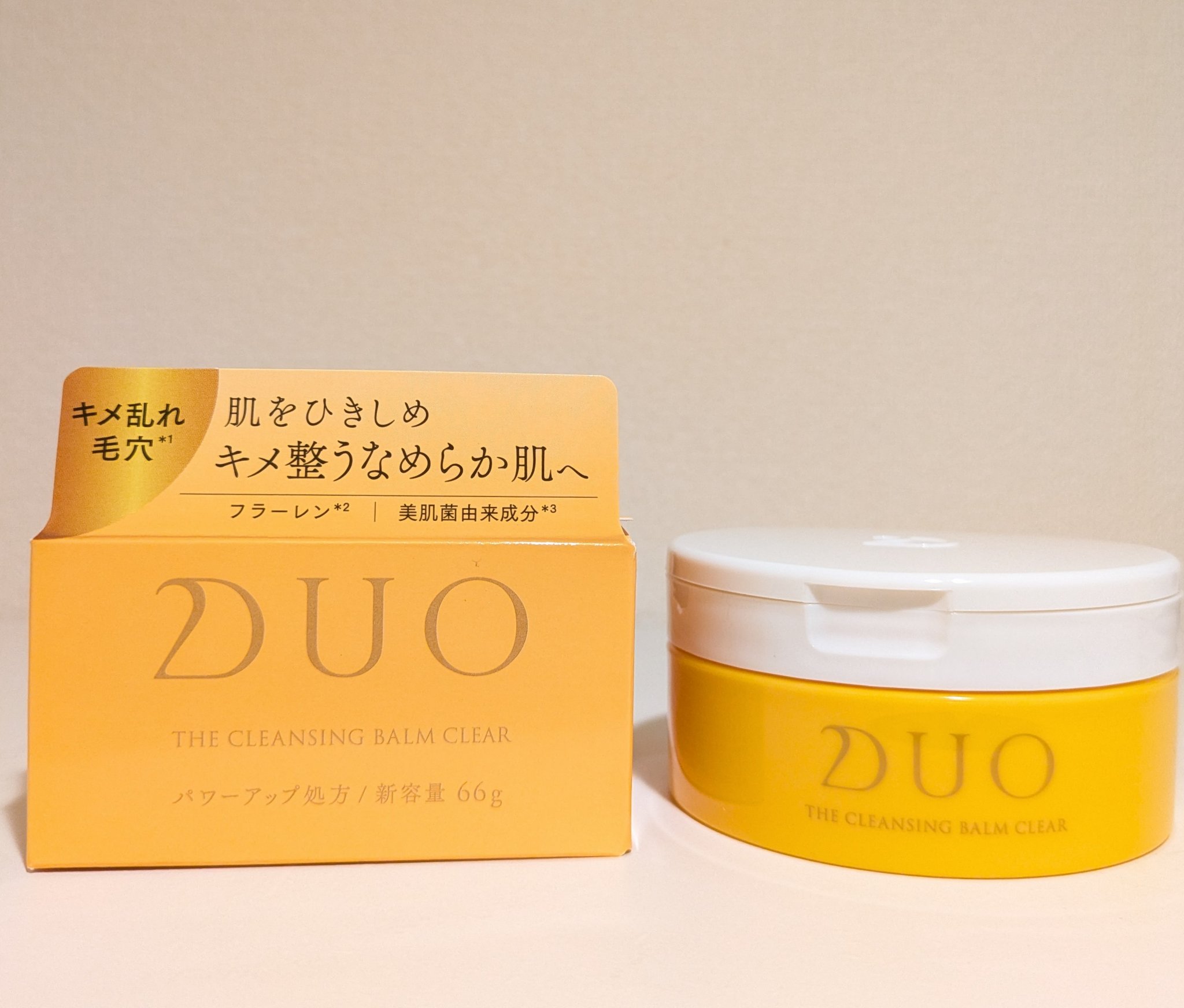 デュオ ザ クレンジングバーム クリア 90g/DUO/クレンジングバームを使ったクチコミ（1枚目）