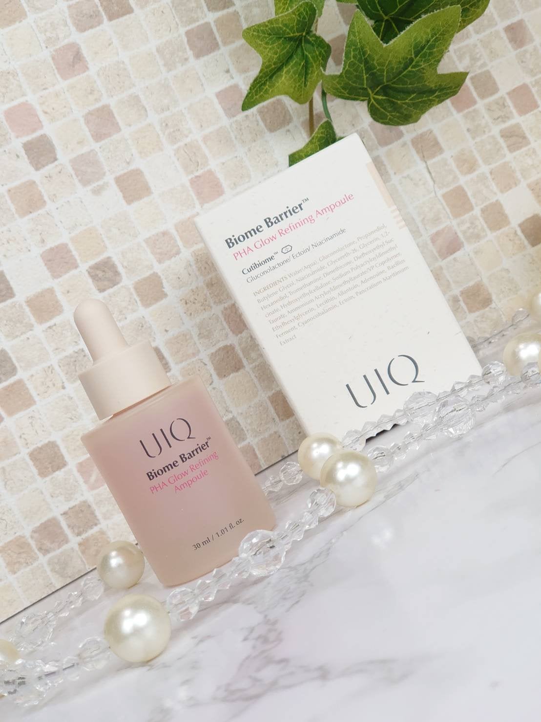 バイオームバリアPHAグローリファイニングアンプル/UIQ/美容液を使ったクチコミ(1枚目)