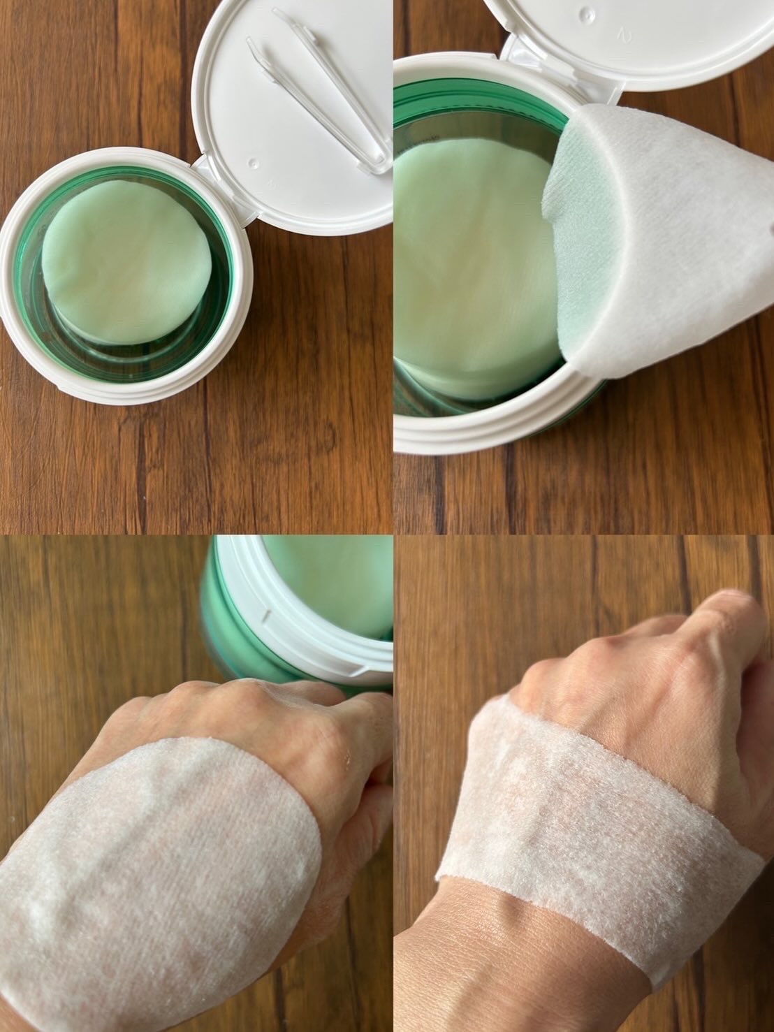 シカ PDRN 跡 クリアー トナーパッド/irecipe/トナーパッドを使ったクチコミ（3枚目）