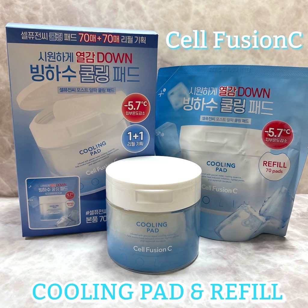 ポストアルファクーリングパッド/Cell Fusion C(セルフュージョンシー)/トナーパッドを使ったクチコミ（1枚目）