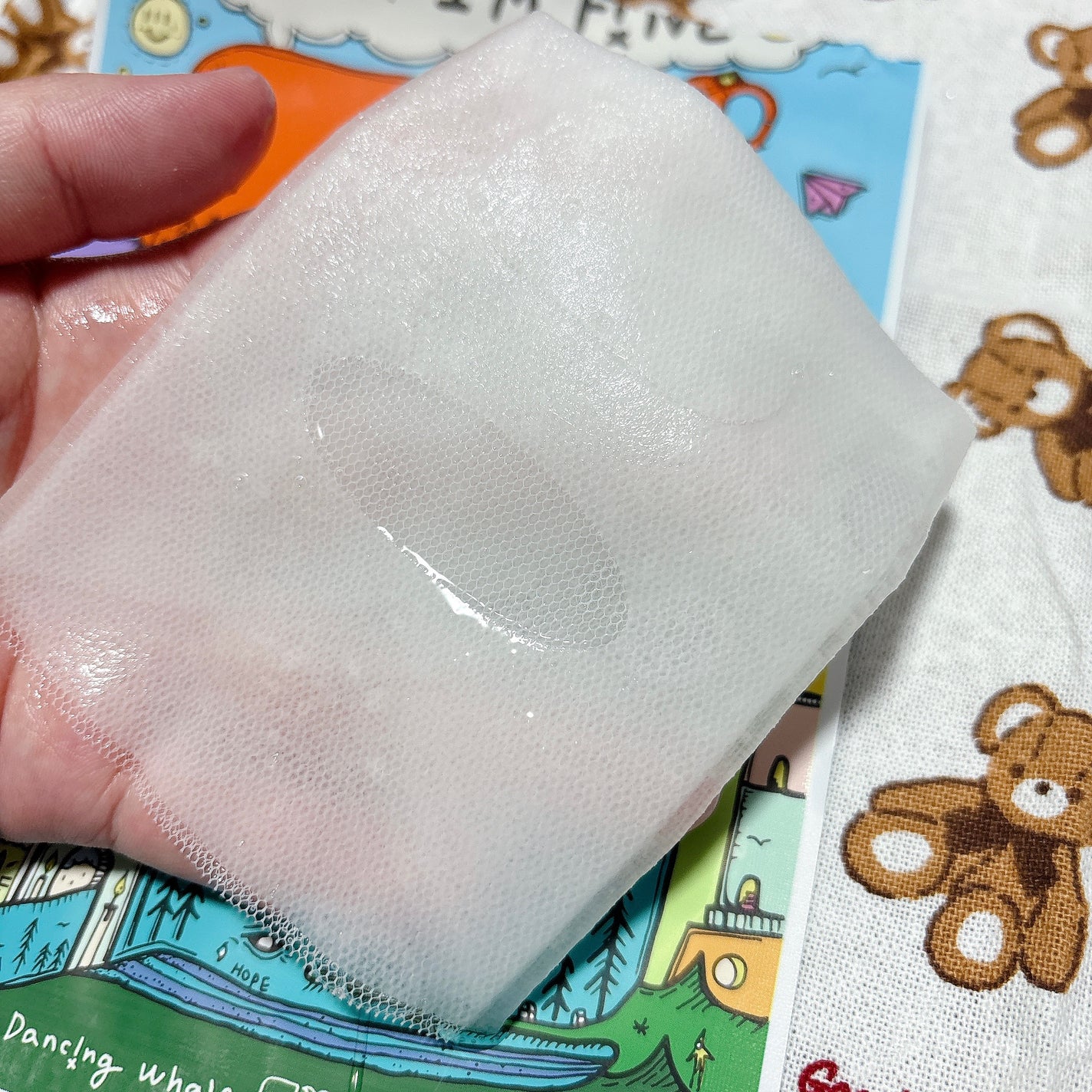 プロバイオティクスマスクパック/DANCING WHALE/シートマスク・パックを使ったクチコミ(3枚目)