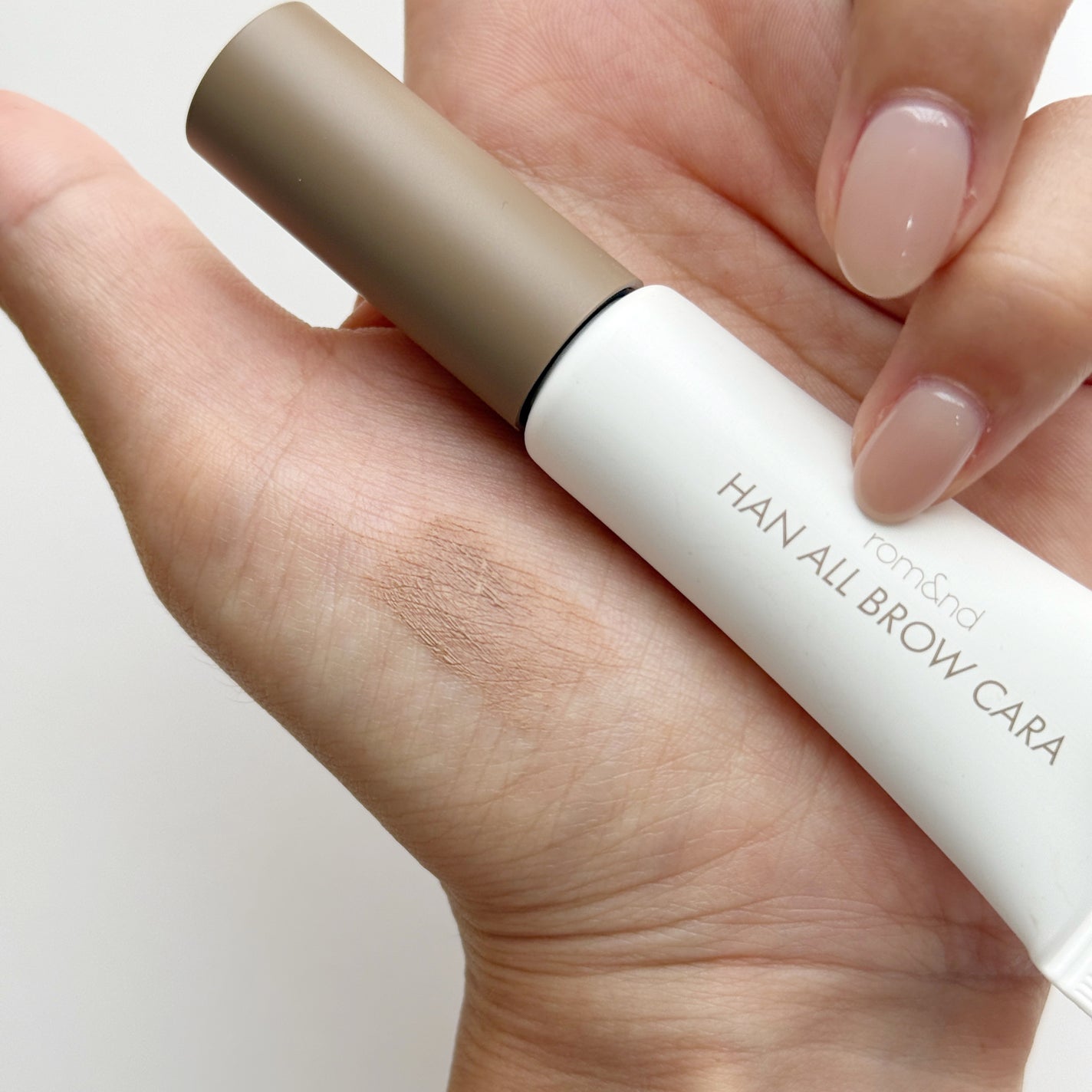 ハンオールブロウカラ/rom&nd/眉マスカラを使ったクチコミ(6枚目)