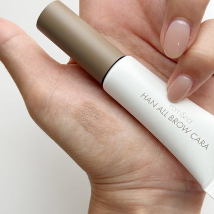 ハンオールブロウカラ/rom&nd/眉マスカラを使ったクチコミ(6枚目)