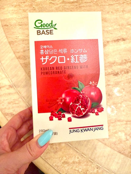 ザクロホンサム/正官庄/美容ドリンクを使ったクチコミ(1枚目)