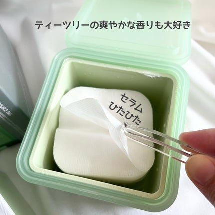 ティーツリー トラブルパッド/MEDIHEAL/トナーパッドを使ったクチコミ(3枚目)