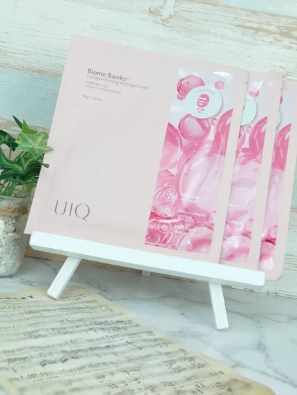 バイオームバリア コラーゲンファーミング ハイドロゲルマスク/UIQ/シートマスク・パックを使ったクチコミ(1枚目)